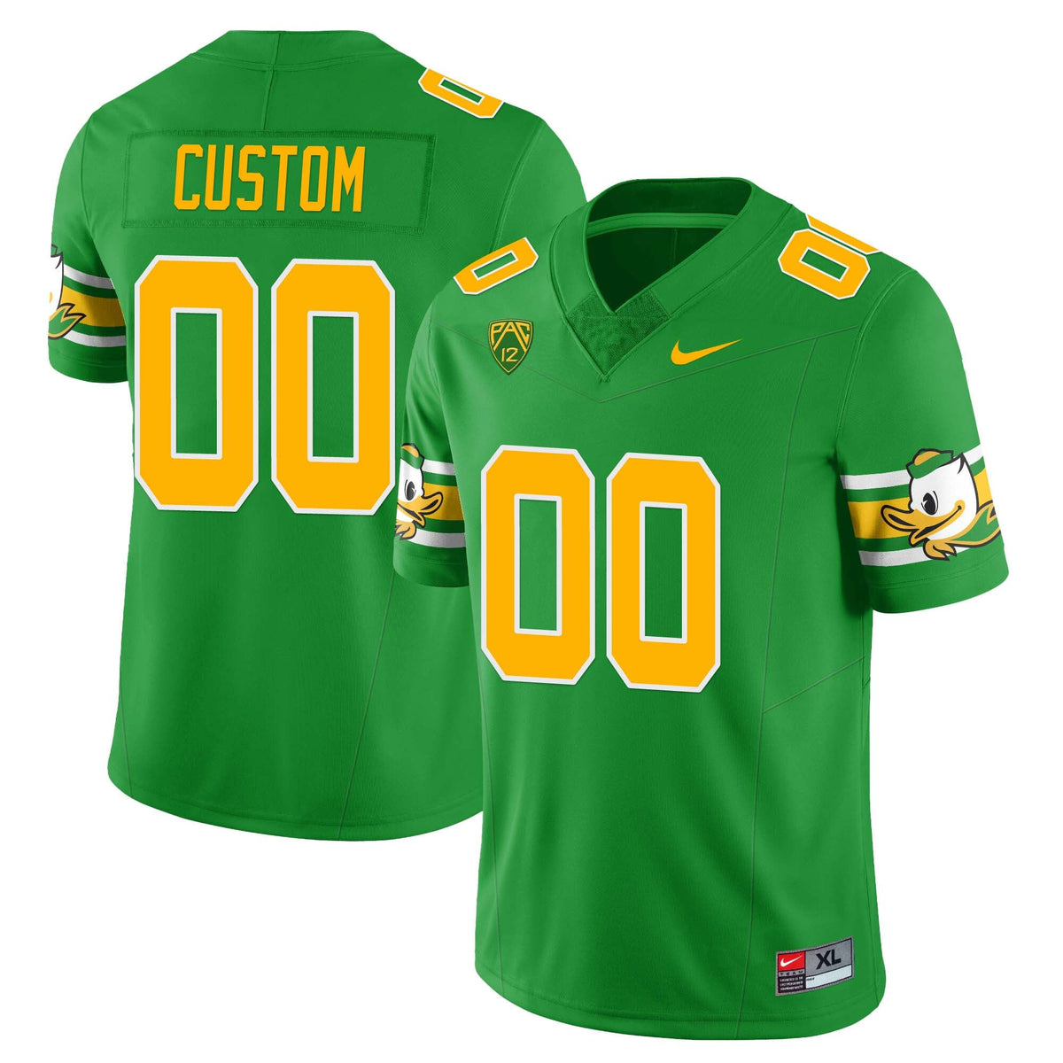 Menâ€™s Oregon Ducks â€˜Mighty Oregonâ€™ Throwback Football Custom Uniforms â€“ All Stitched