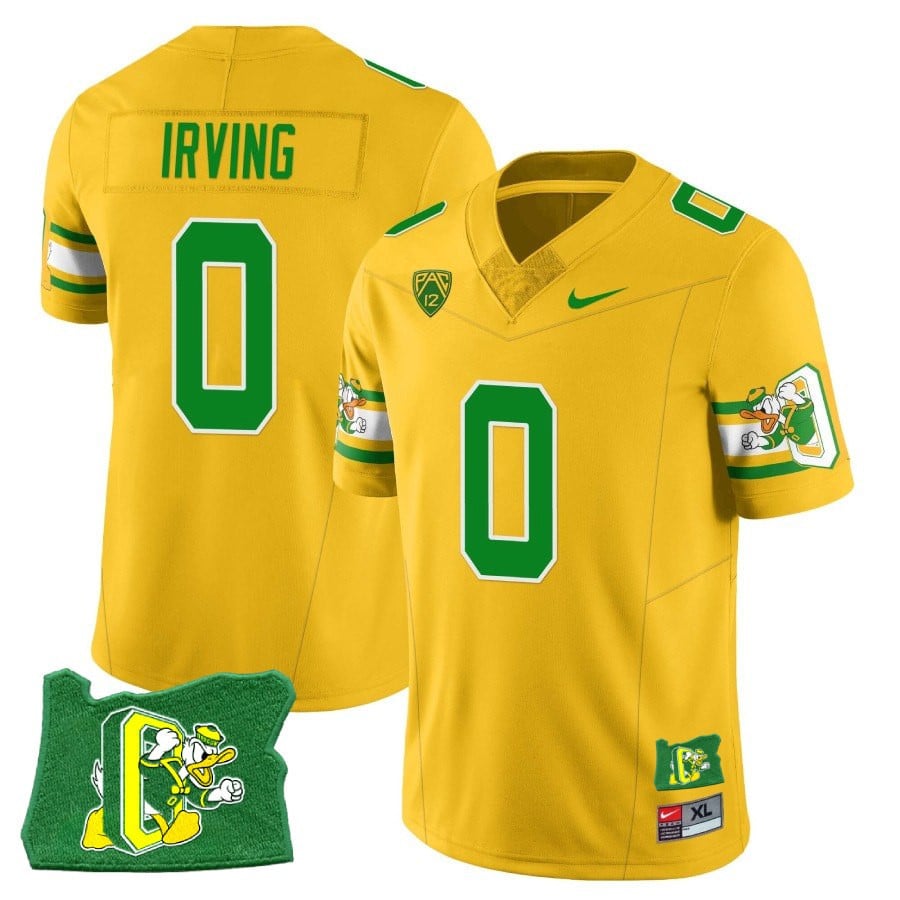 Womenâ€™s Oregon Ducks â€˜Mighty Oregonâ€™ Throwback Football Stitched Jersey â€“ Oregon State