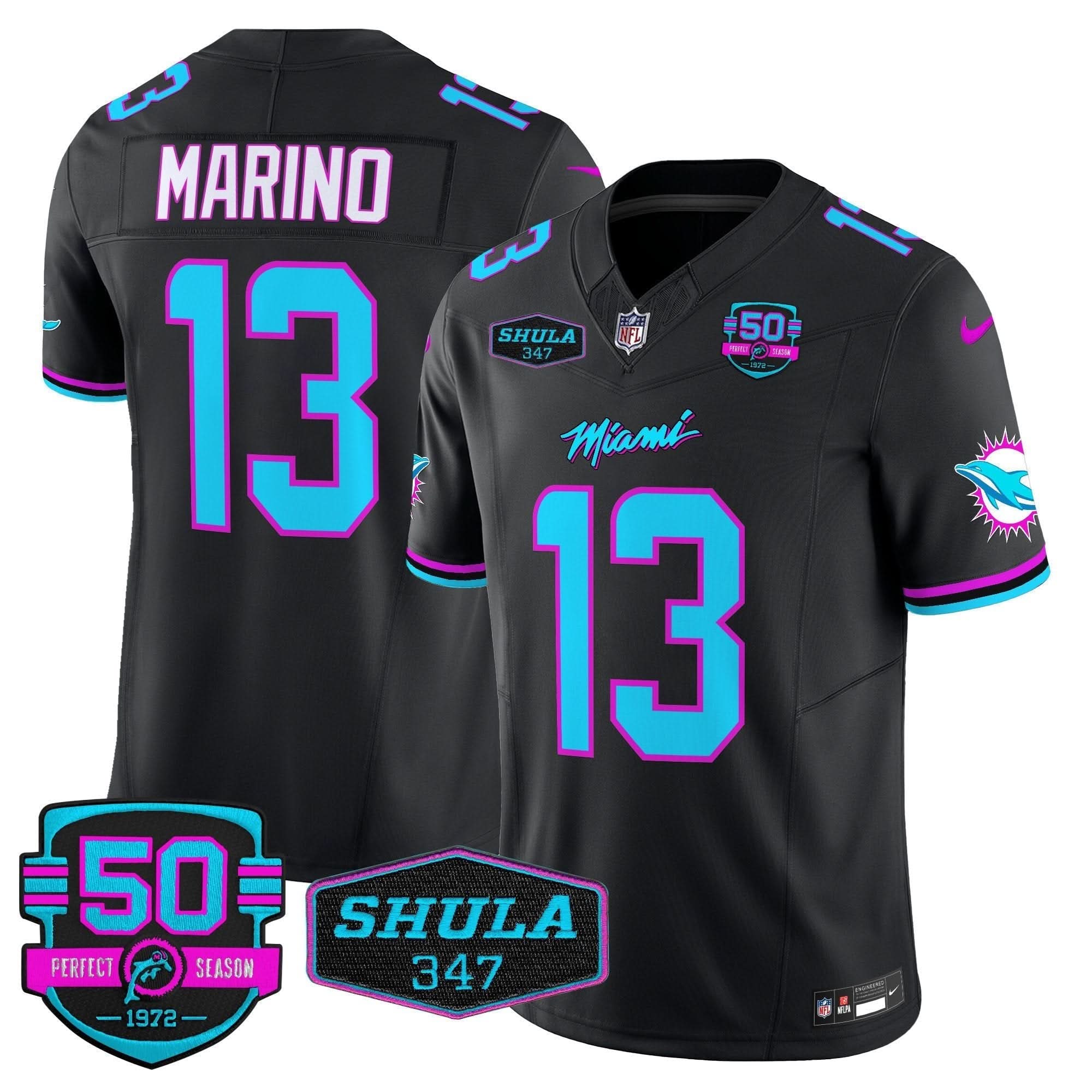 MIA "Miami Vice" Vapor Limited Jersey V4