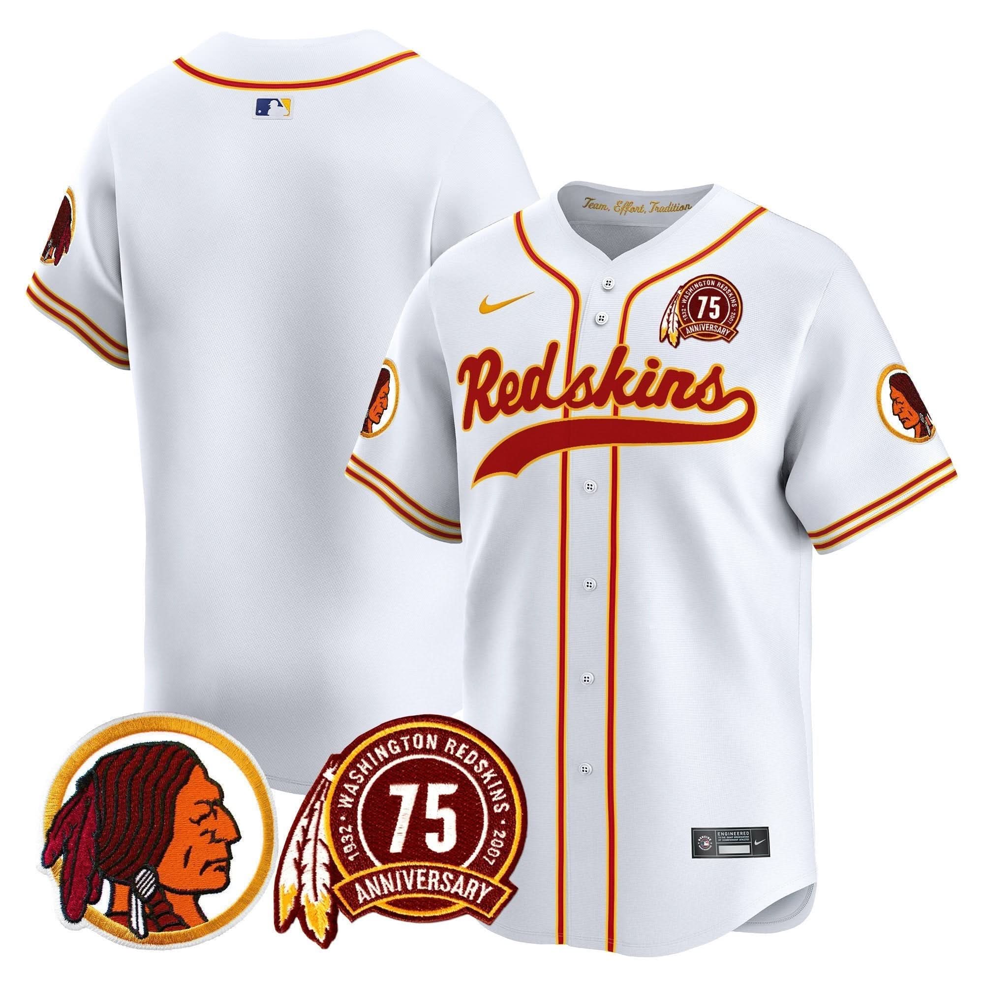 WR 75th Patch Throwback Vapor Premier Limited Jersey