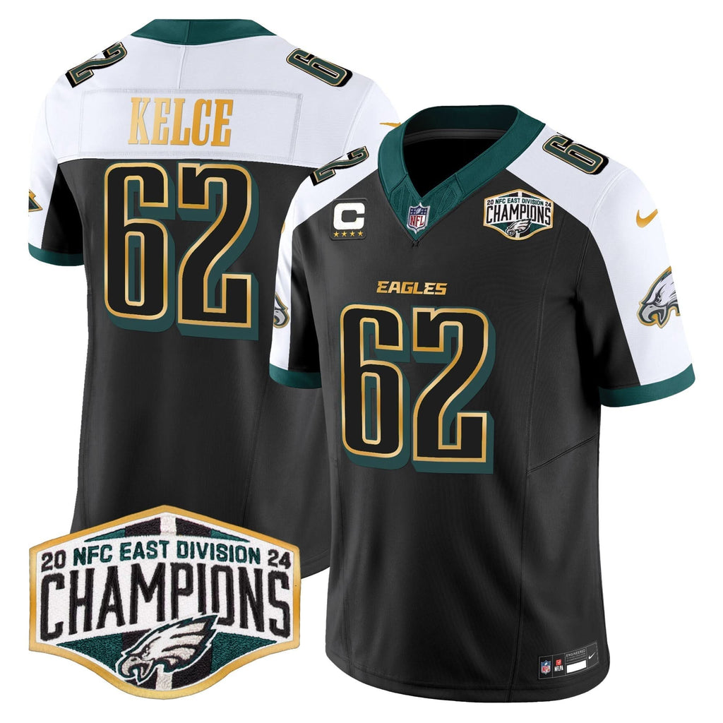 PHI 2024 NFC East Division Champions Gold Trim Vapor Limited Jersey