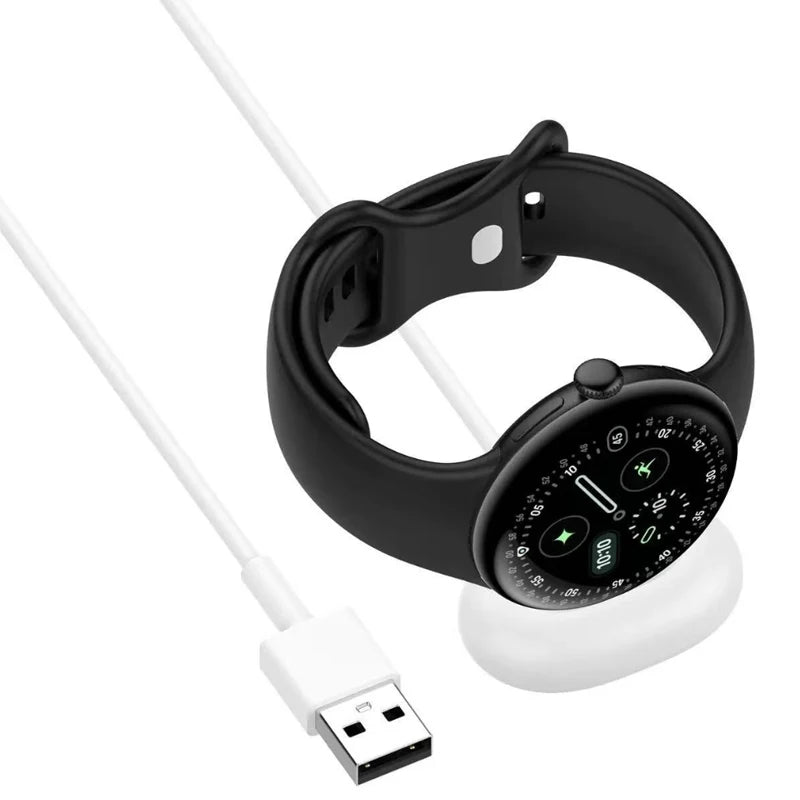 Smartwatch Dock Charger Adapter USB Charging Cable Power Charge Wire for Google Pixel Watch 4 45mm 41mm Smart Watch4 Accessories