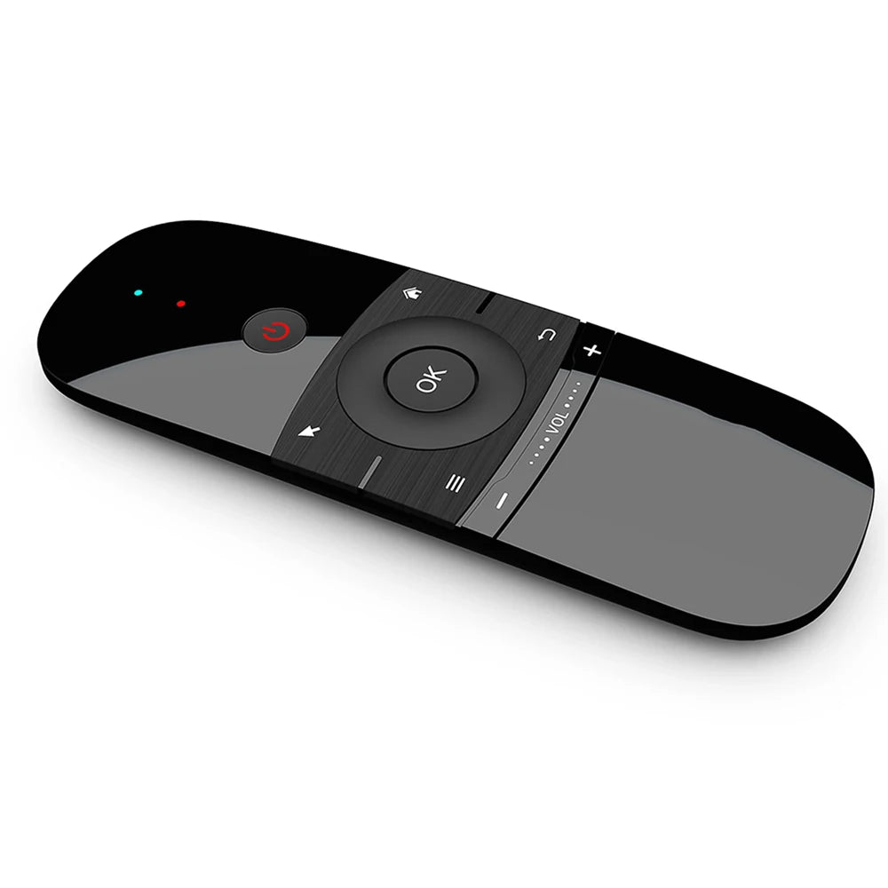 W1 Air Mouse 2.4G Wireless Keyboard Remote Control IR Remote Learning 6-Axis Motion Sense for Smart TV Android TV Box PC Laptop