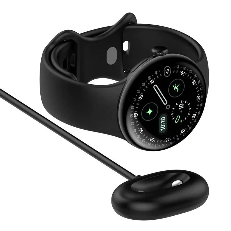 Smartwatch Dock Charger Adapter USB Charging Cable Power Charge Wire for Google Pixel Watch 4 45mm 41mm Smart Watch4 Accessories