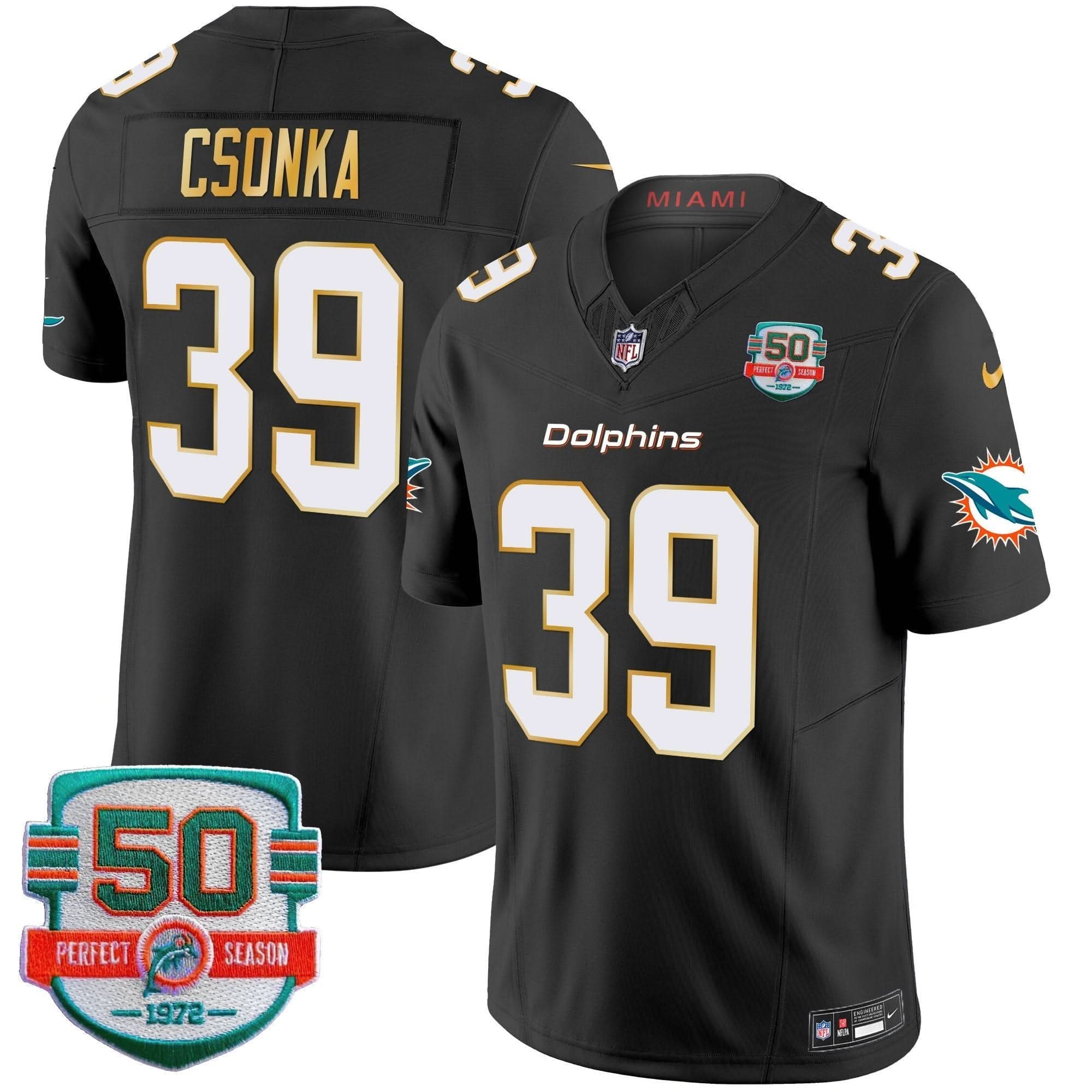 MIA Gold Trim Vapor Limited Jersey