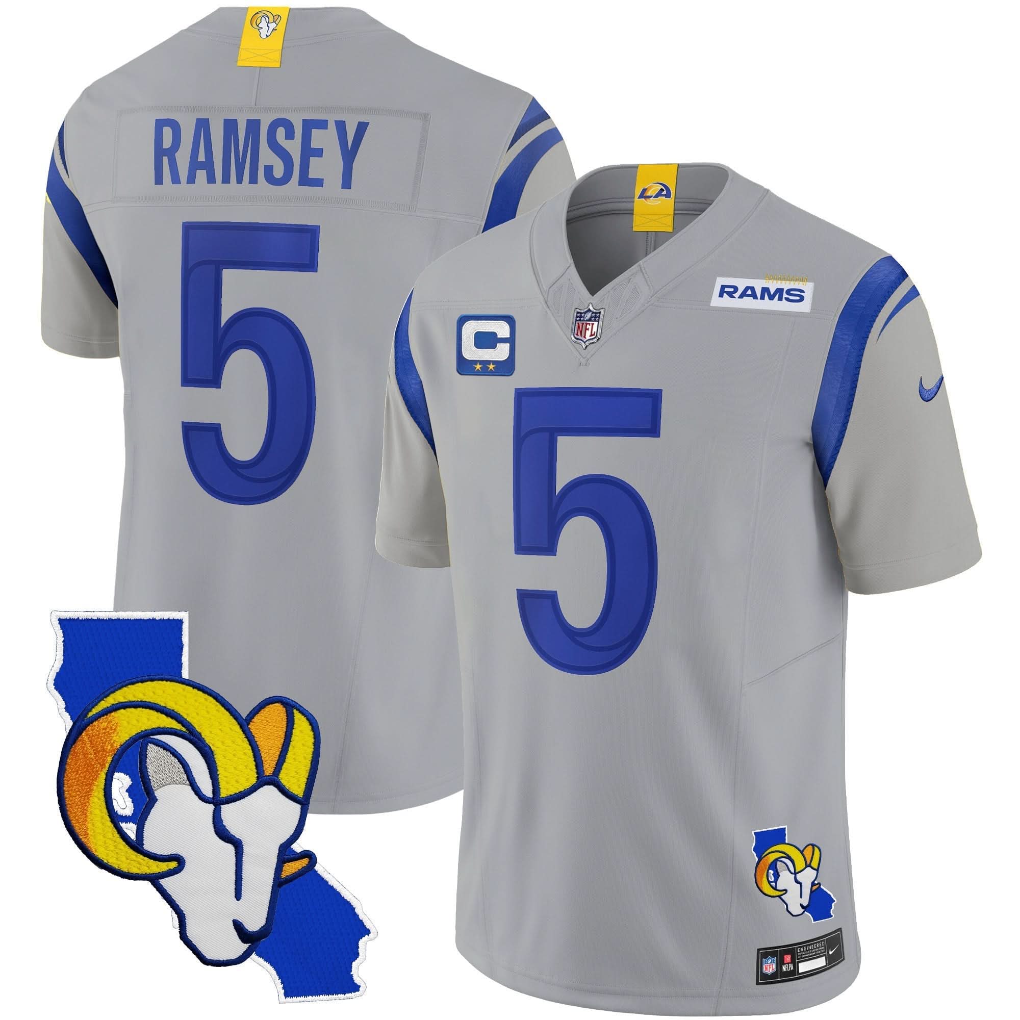 LAR California Patch Vapor Limited Jersey