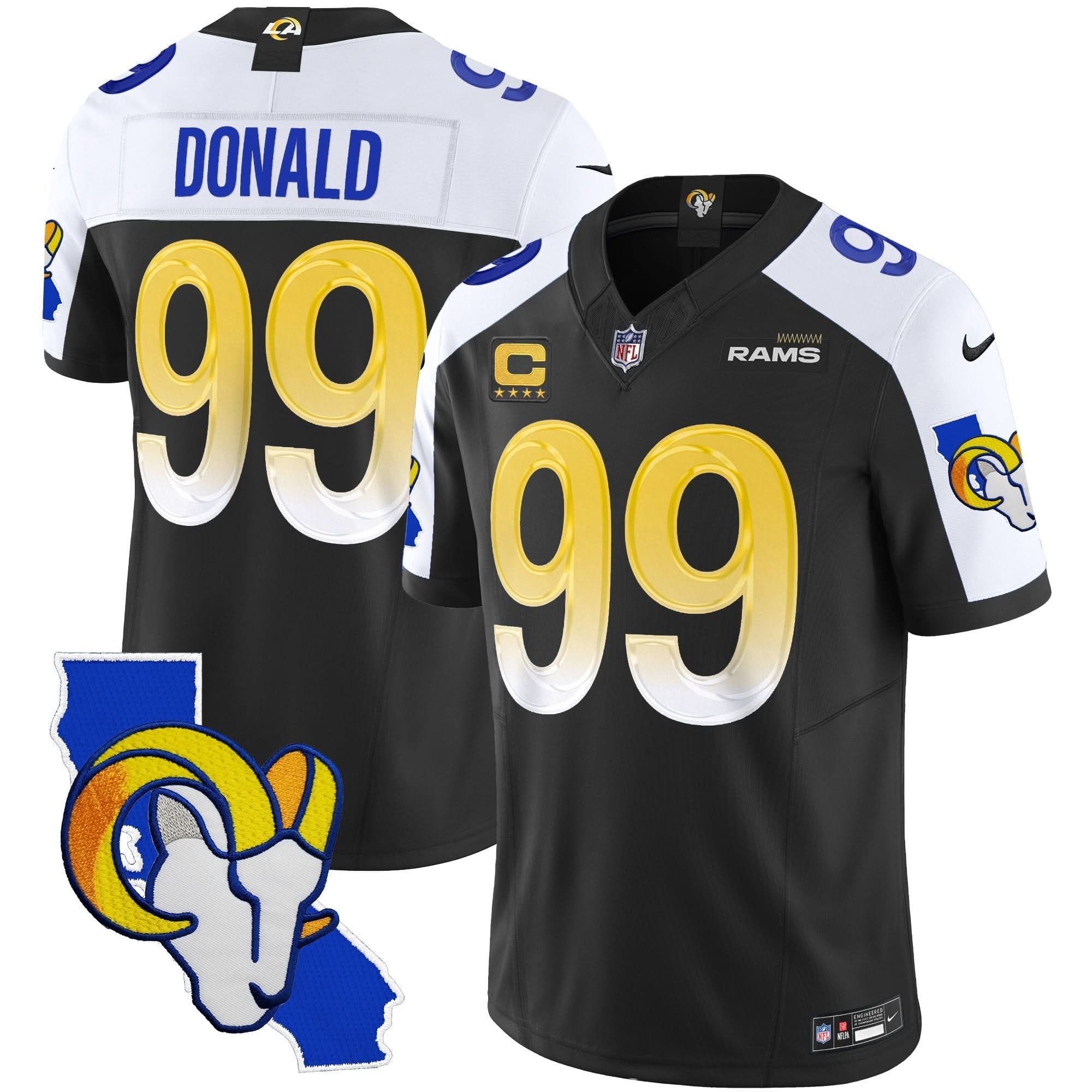 LAR California Patch Vapor Limited Jersey