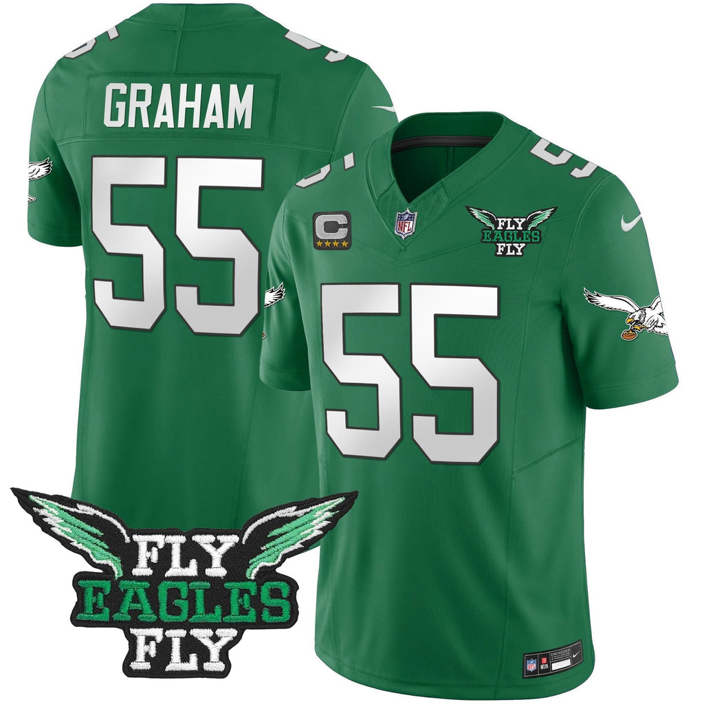 Fly PHI Fly Patch Throwback Kelly Green Vapor Jersey
