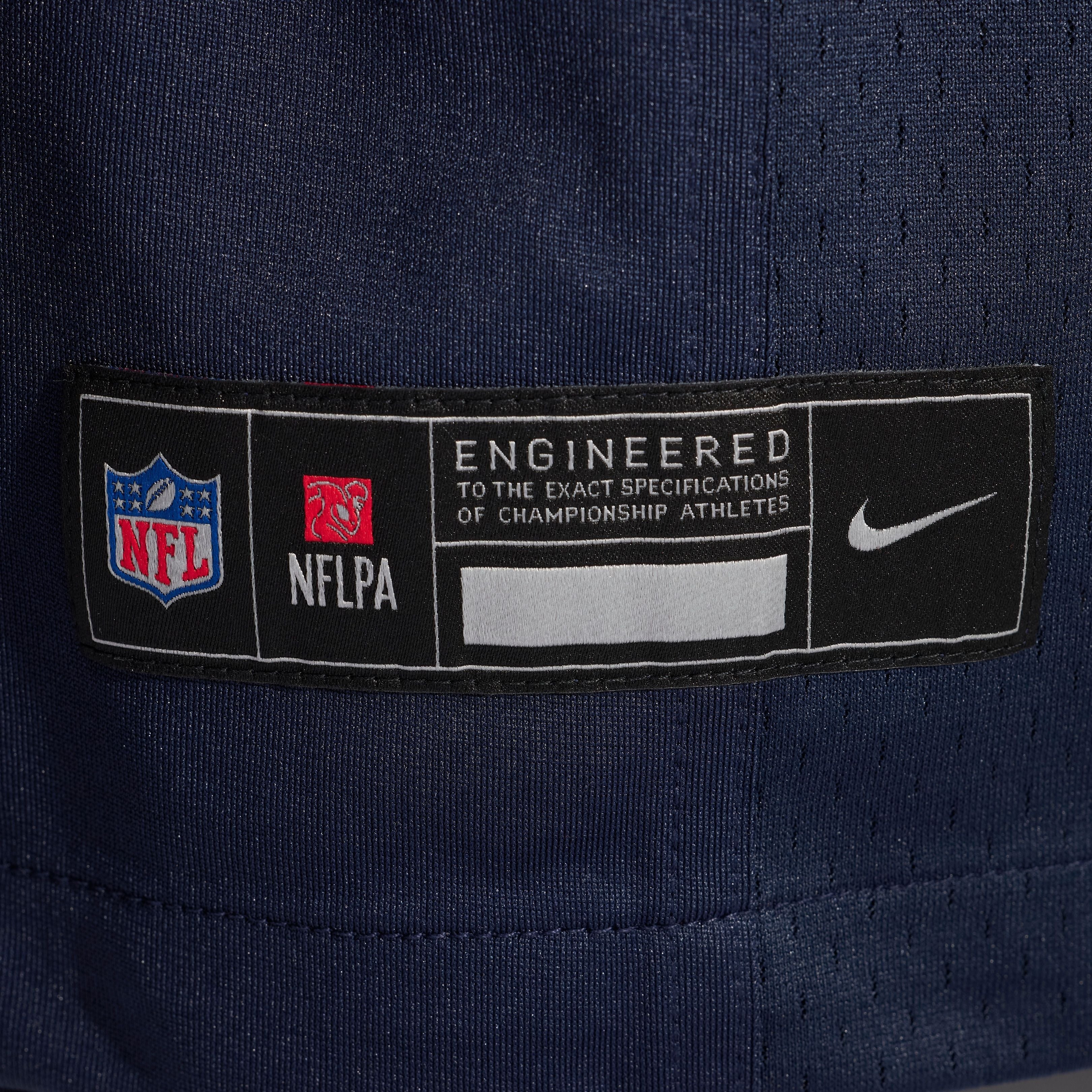 Men's Chicago Bears Kentavius Street Nike Navy Team Game Jersey