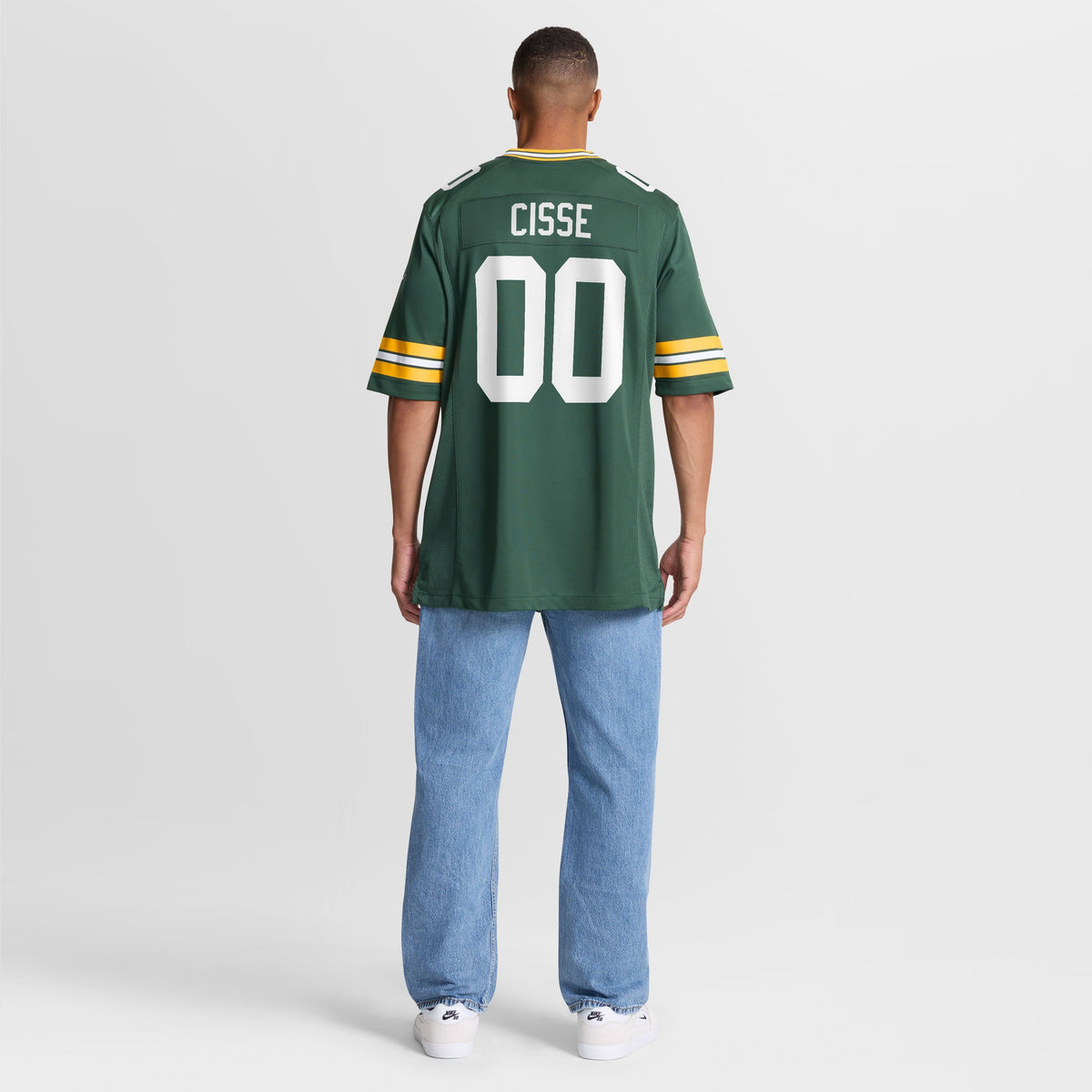 Men's Green Bay Packers Brandon Cisse Nike Green Game Jersey