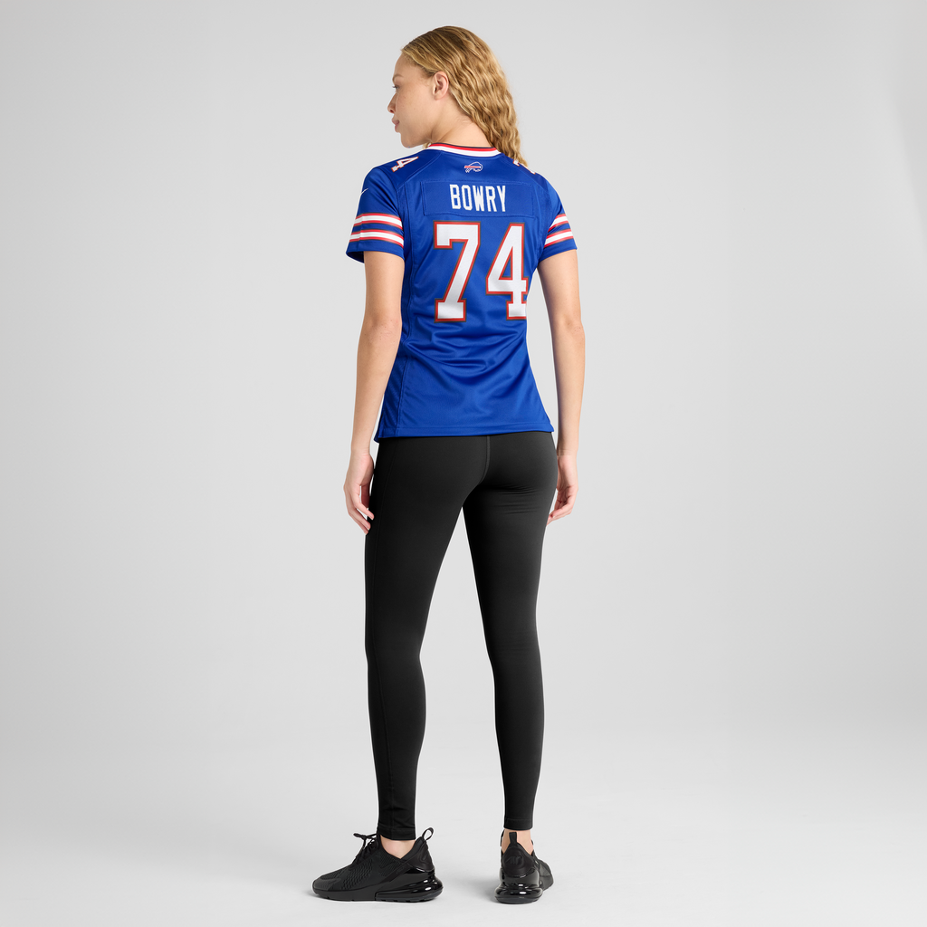 Women's Buffalo Bills Jude Bowry Nike Royal Team Game Jersey