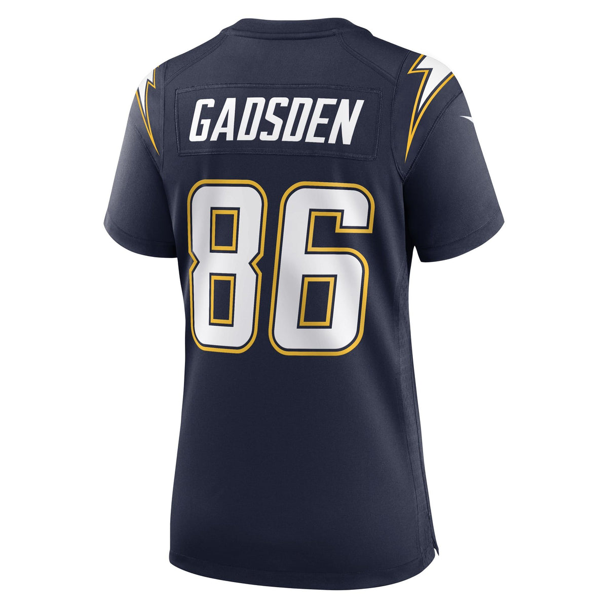 Women's Los Angeles Chargers Oronde Gadsden Nike Navy Alternate 2 Super Chargers Game Jersey