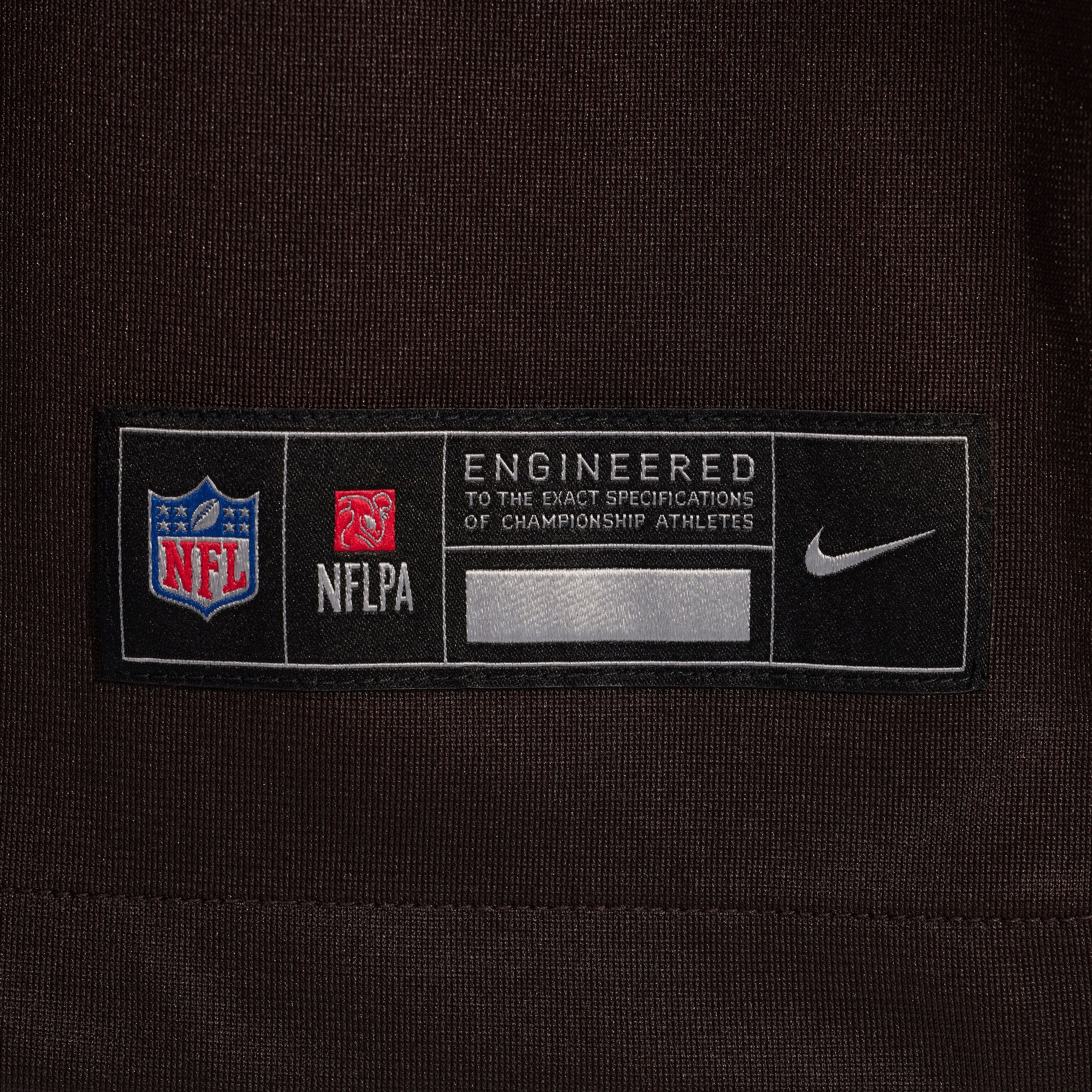 Men's Cleveland Browns Austin Barber Nike Brown Team Game Jersey