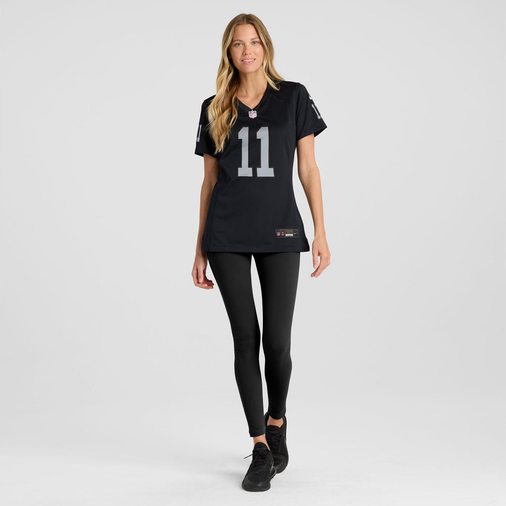 Women's Las Vegas Raiders Jeremy Chinn Nike Black Team Game Jersey