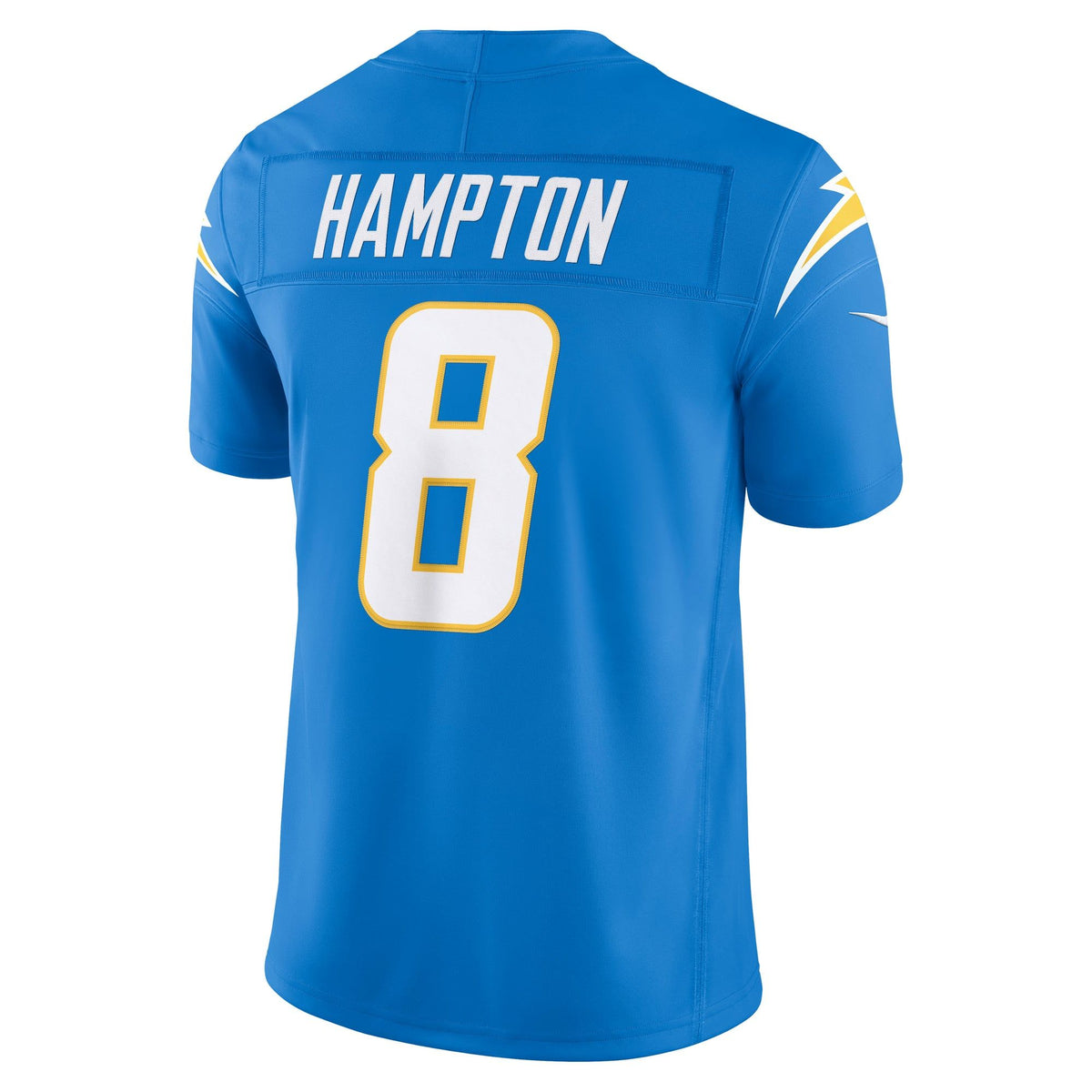 Men's Los Angeles Chargers Omarion Hampton Nike Powder Blue Team Vapor Fuse Stitched Limited Jersey