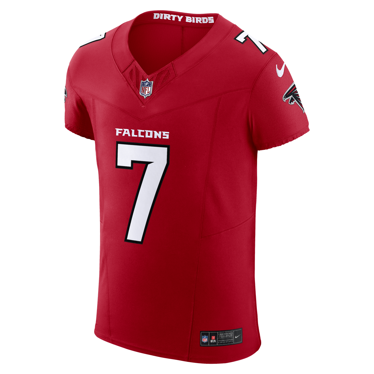 Men's Atlanta Falcons Bijan Robinson Nike Red Team Vapor Fuse Elite Jersey