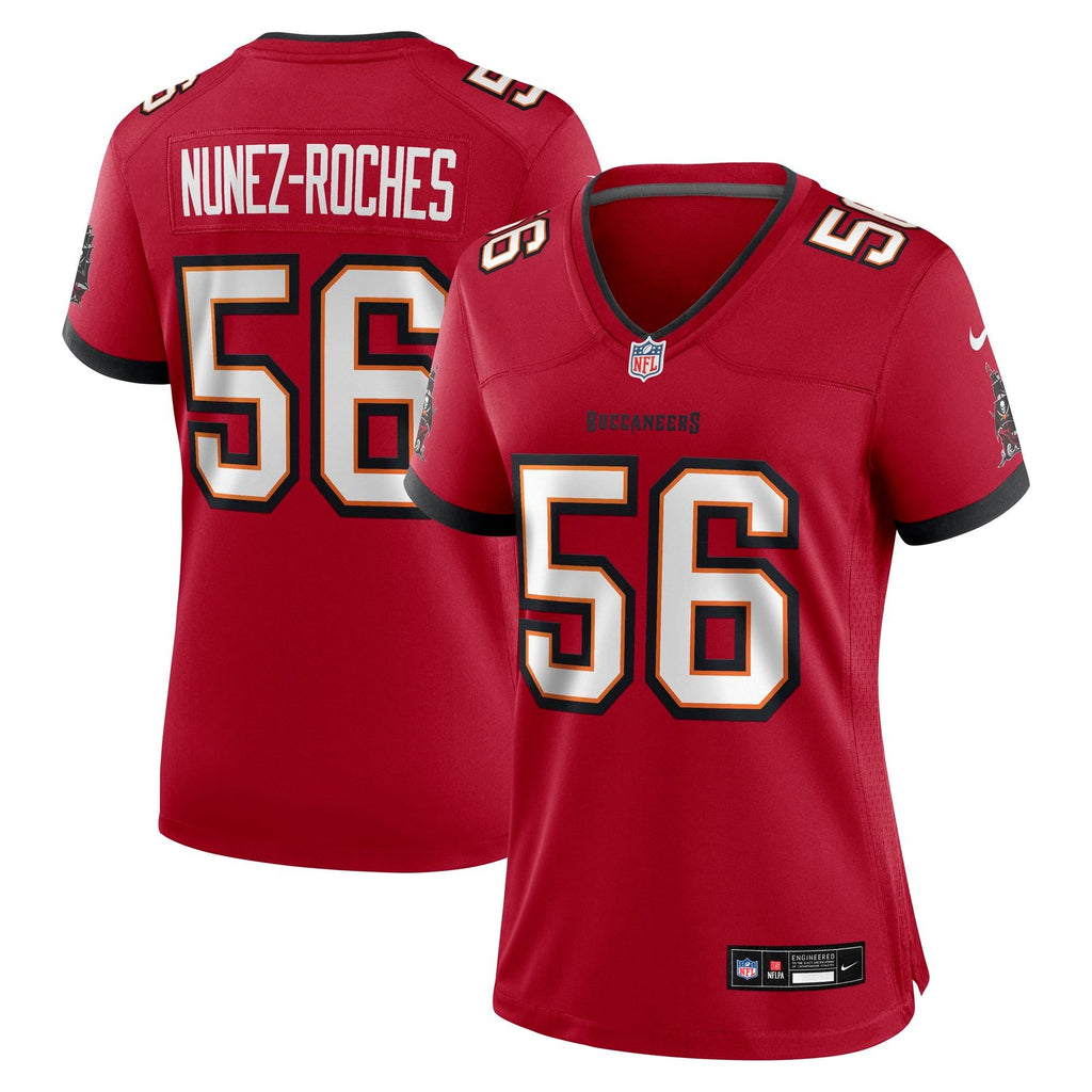 Women's Tampa Bay Buccaneers Rakeem Nunez Roches Nike Red Team Game Jersey