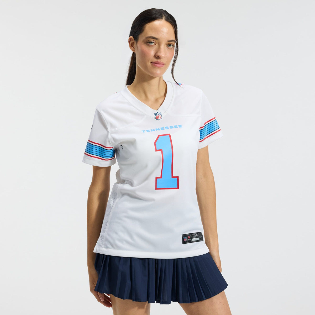 Women's Tennessee Titans Cameron Ward Nike White Game Jersey