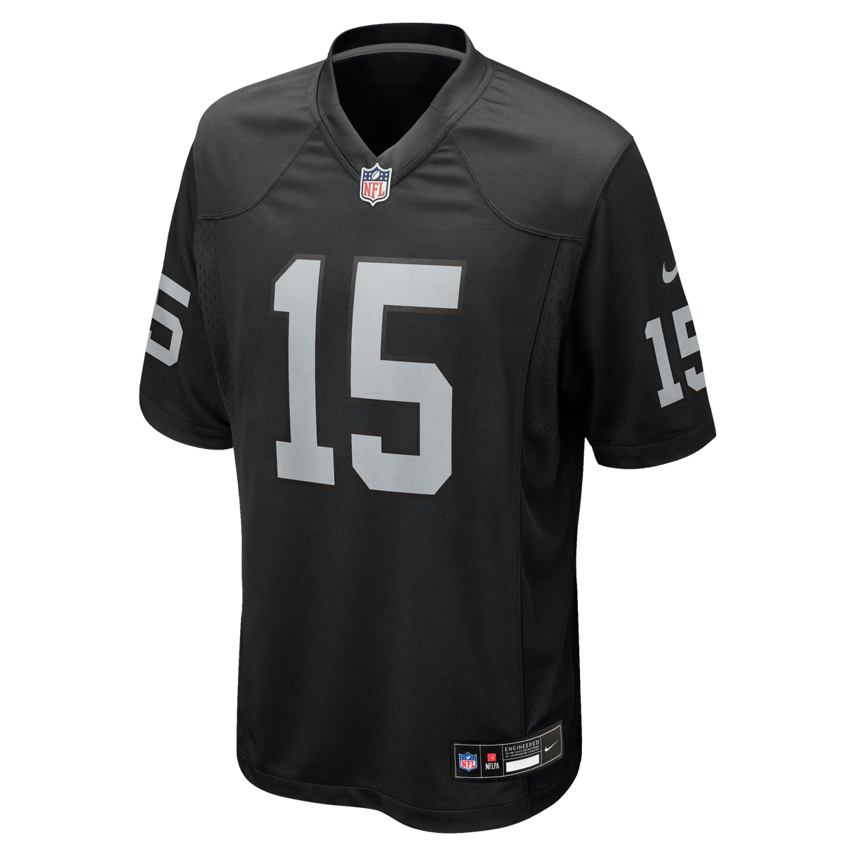 Men's Las Vegas Raiders Fernando Mendoza Nike Black 2026 Nfl Draft First Round Pick No 1 Team Game Jersey