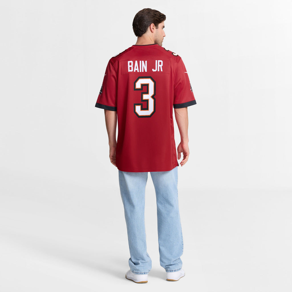 Men's Tampa Bay Buccaneers Rueben Bain Jr Nike Red 2026 Nfl Draft First Round Pick No 15 Team Game Jersey