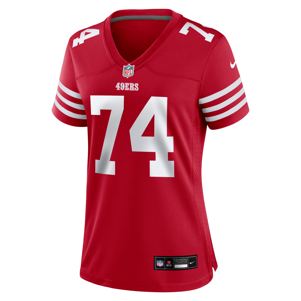 Women's San Francisco 49Ers Brett Toth Nike Scarlet Team Game Jersey