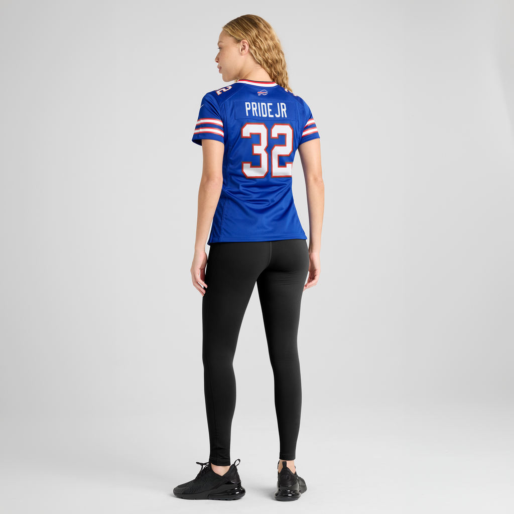 Women's Buffalo Bills Toriano Pride Jr Nike Royal Team Game Jersey