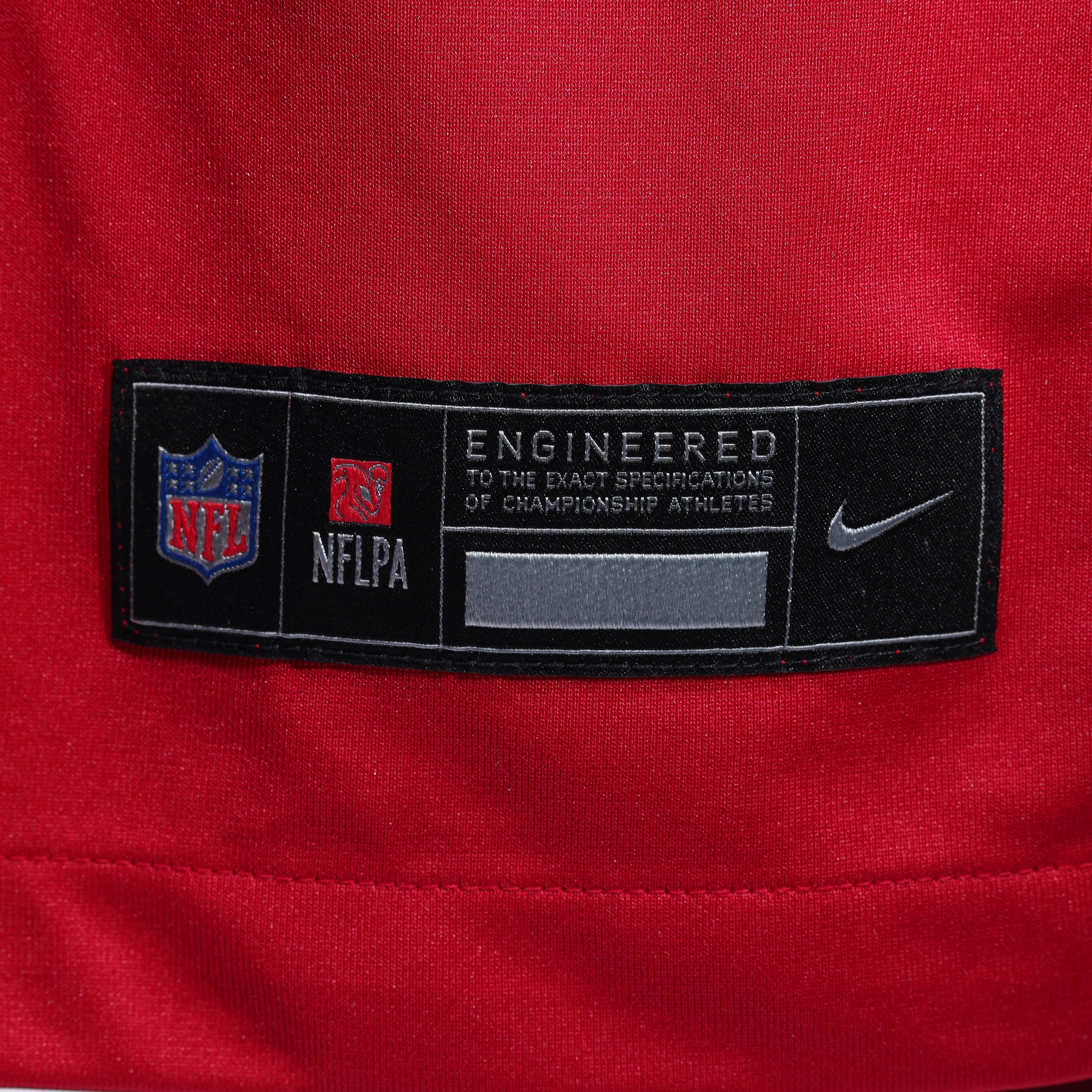 Men's San Francisco 49Ers Dezhaun Stribling Nike Scarlet Game Jersey