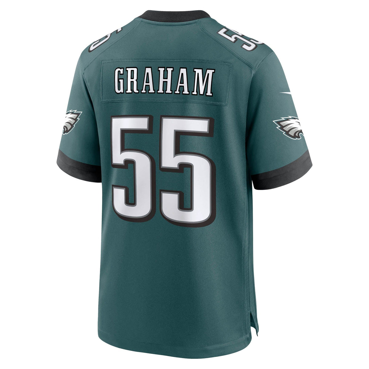 Men's Philadelphia Eagles Brandon Graham Nike Midnight Green Team Game Jersey