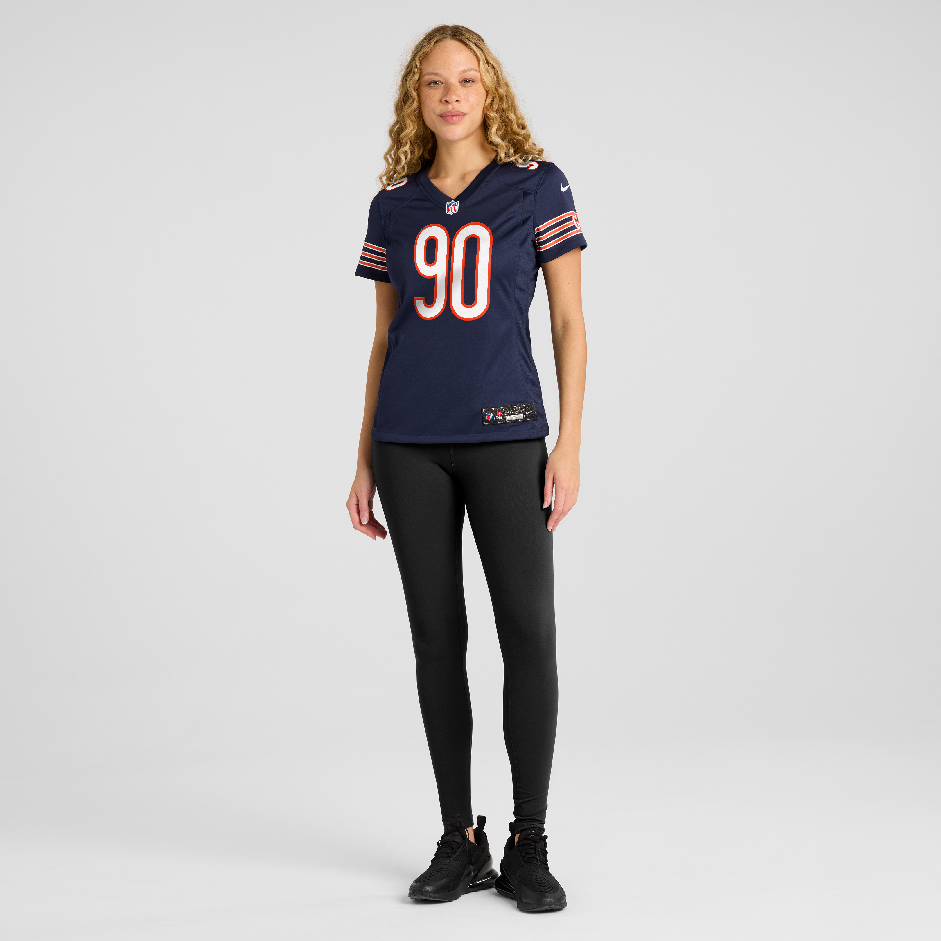 Women's Chicago Bears Neville Gallimore Nike Navy Team Game Jersey