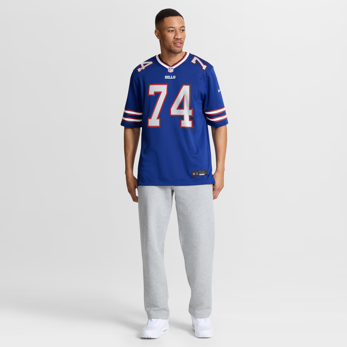 Men's Buffalo Bills Jude Bowry Nike Royal Team Game Jersey