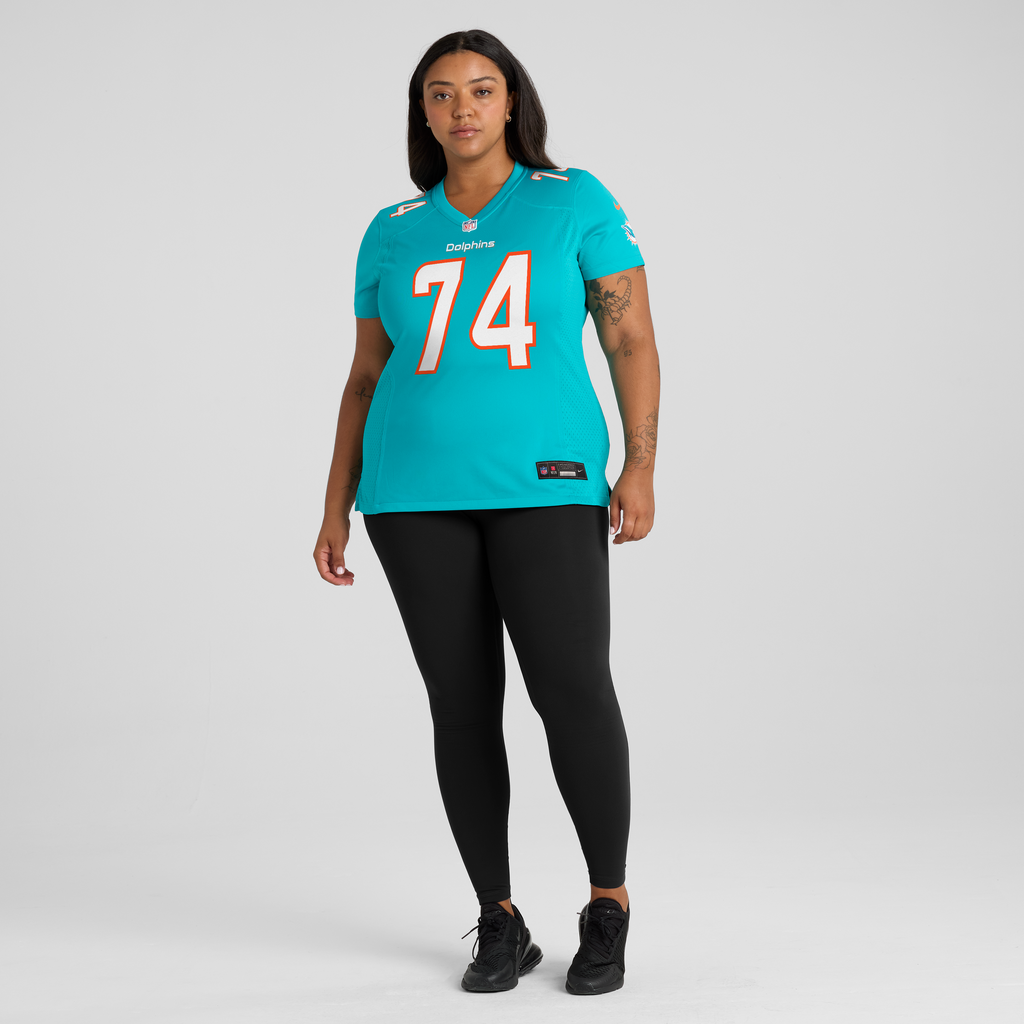 Women's Miami Dolphins Kadyn Proctor Nike Aqua Team Game Jersey