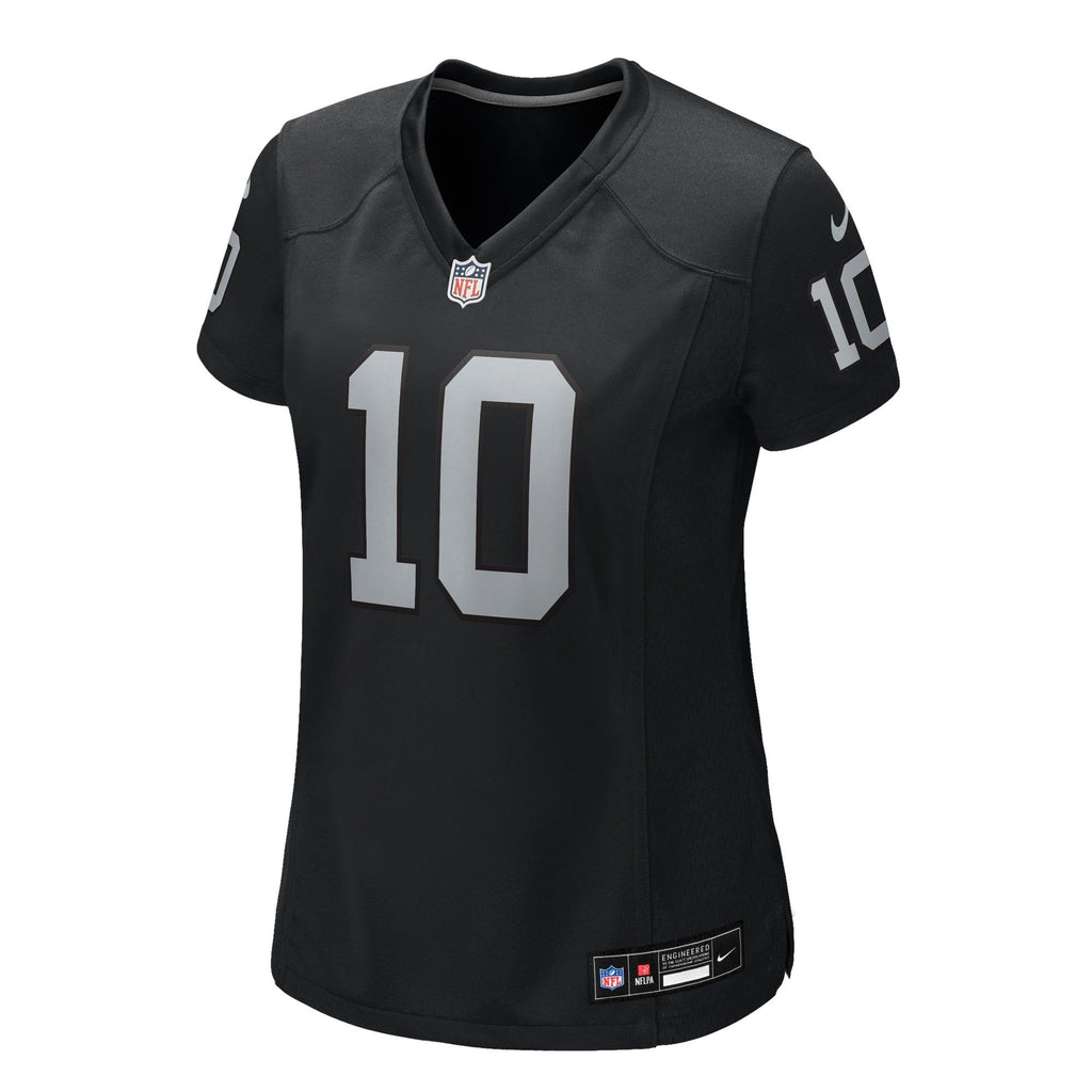 Women's Las Vegas Raiders Donte Thornton Jr Nike Black Team Game Jersey