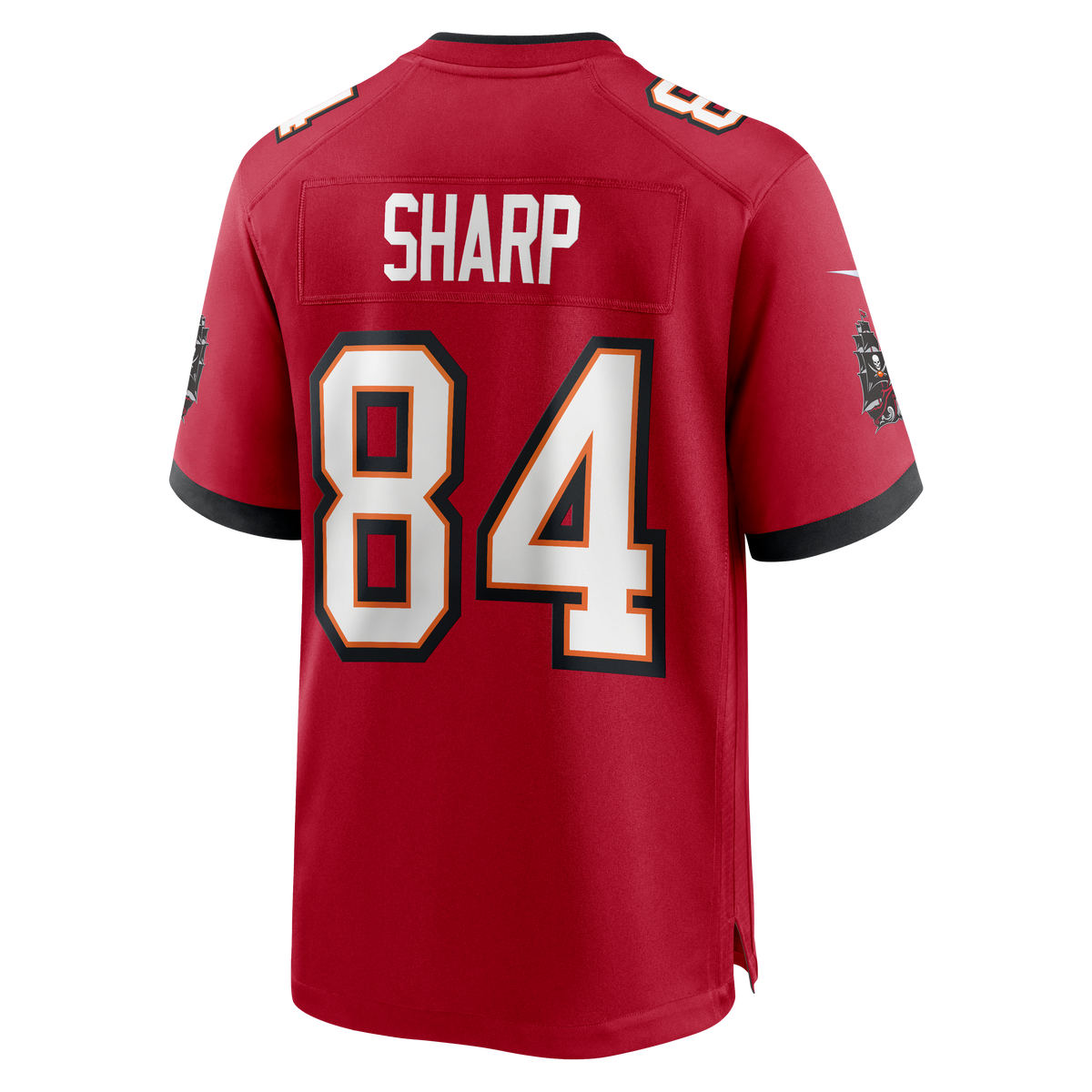 Men's Tampa Bay Buccaneers Bauer Sharp Nike Red Team Game Jersey