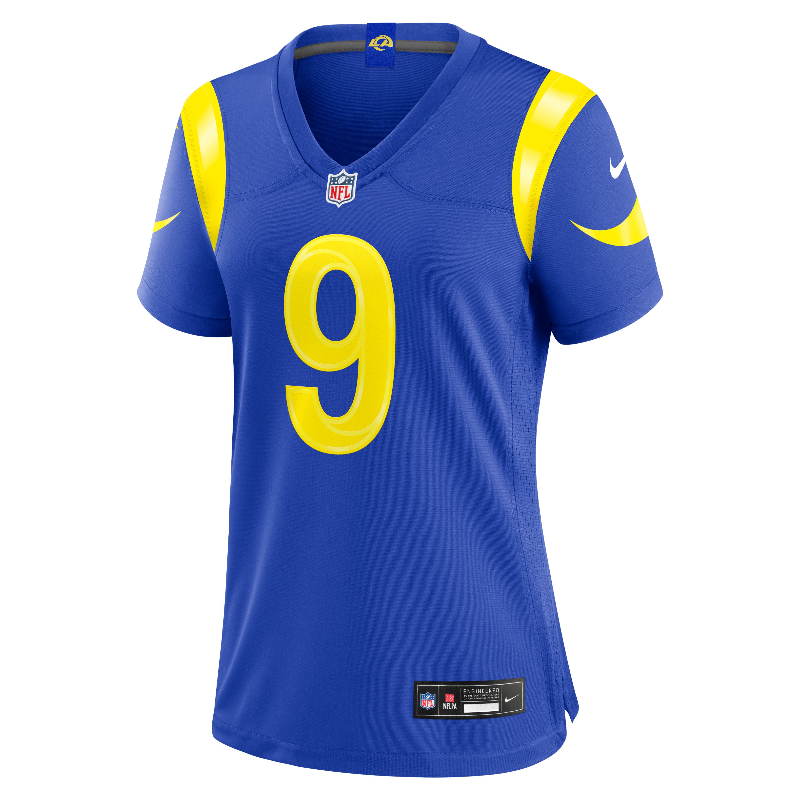 Women's Los Angeles Rams Matthew Stafford Nike Royal Game Jersey