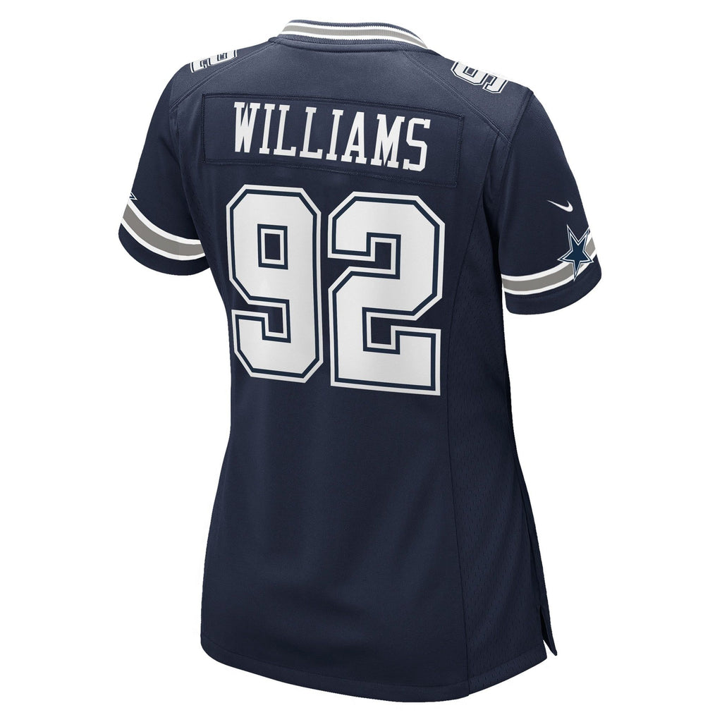 Women's Dallas Cowboys Quinnen Williams Nike Navy Team Game Jersey