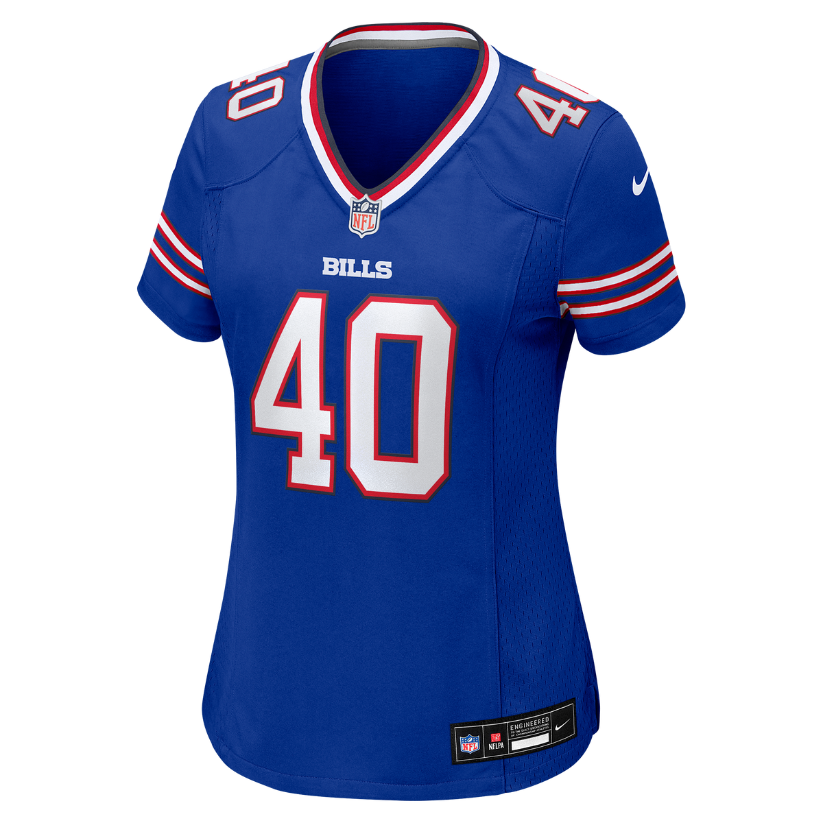 Women's Buffalo Bills Matthew Wright Nike Royal Team Game Jersey
