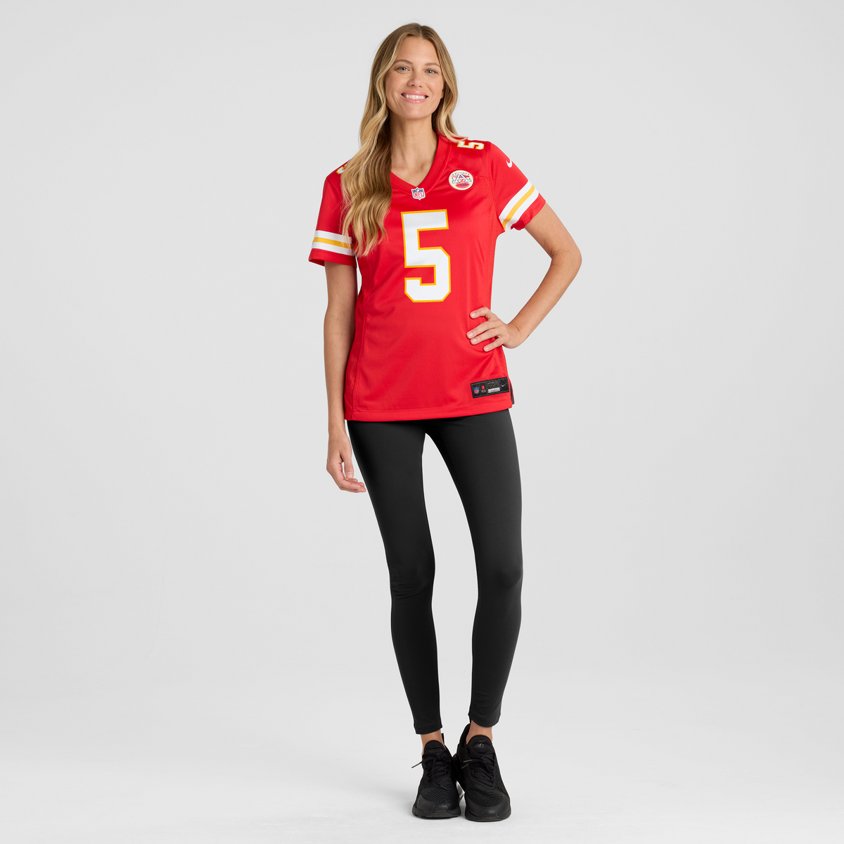 Women's Kansas City Chiefs Mansoor Delane Nike Red Game Jersey
