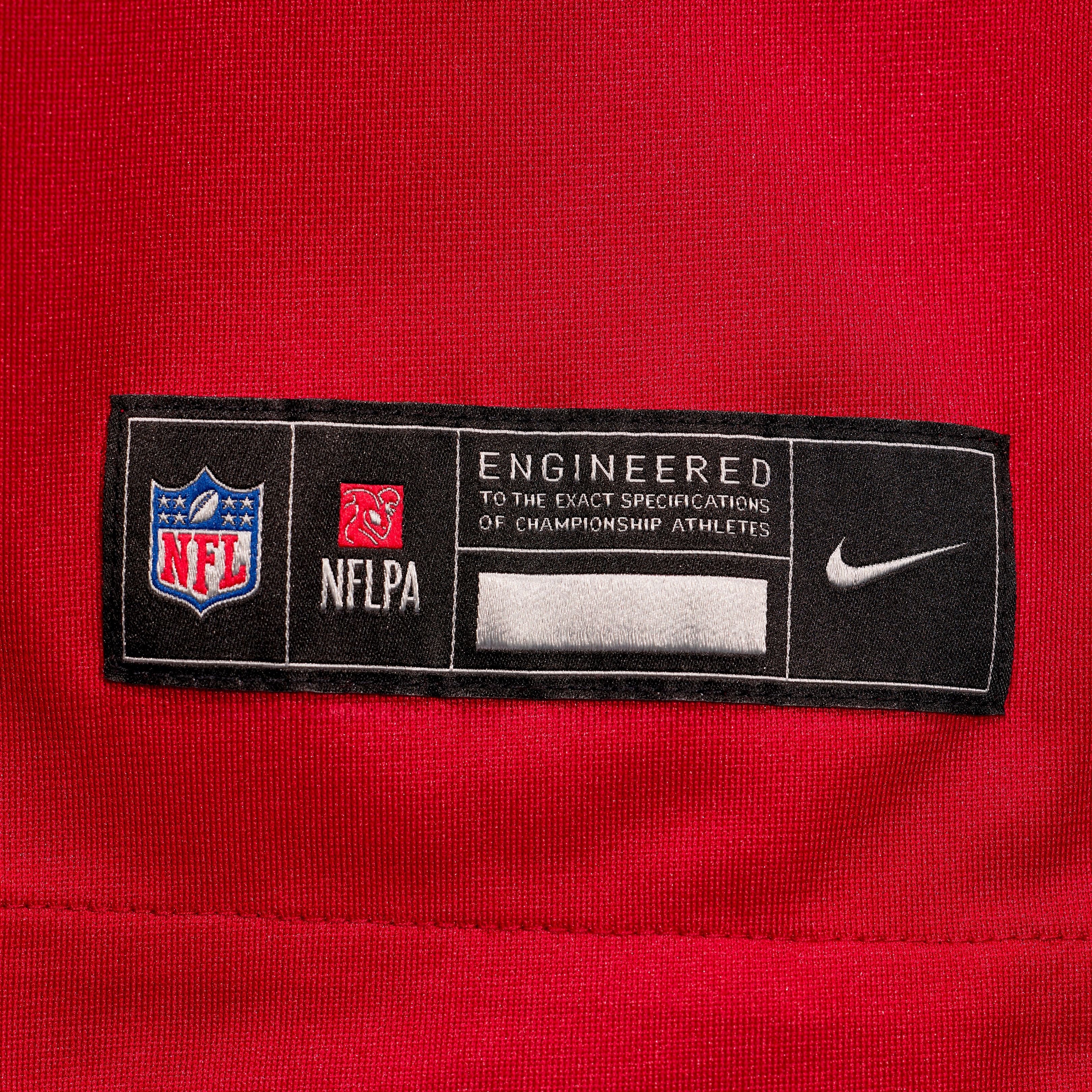 Men's Kansas City Chiefs Nike Red 2026 Nfl Draft First Round Pick No 6 Team Game Jersey