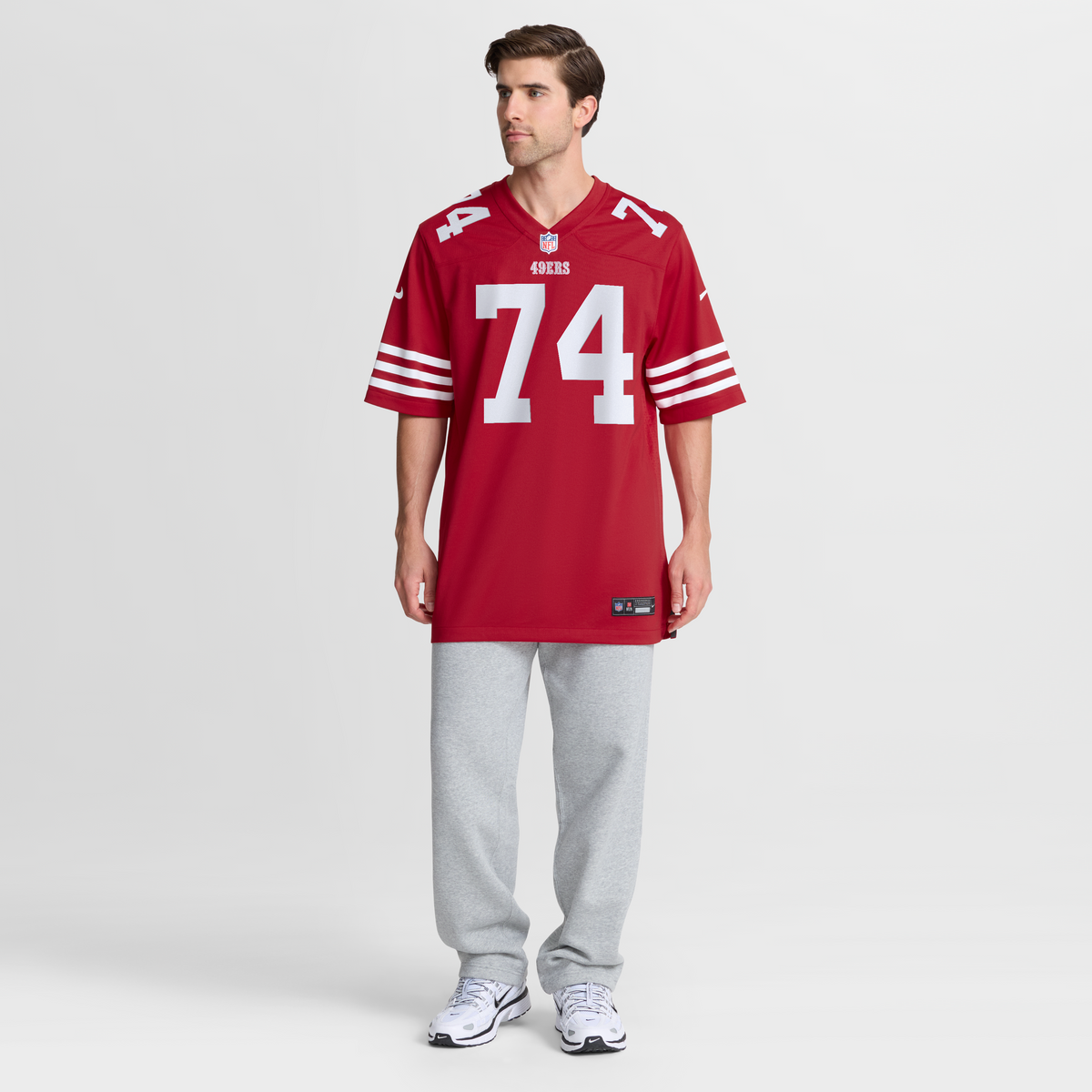 Men's San Francisco 49Ers Brett Toth Nike Scarlet Team Game Jersey