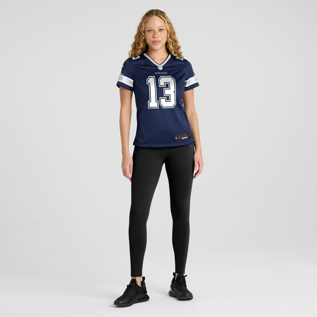 Women's Dallas Cowboys Caleb Downs Nike Navy Game Jersey