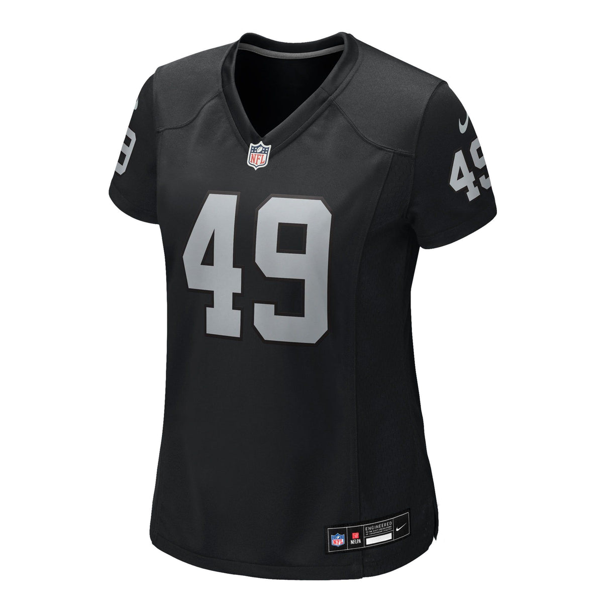 Women's Las Vegas Raiders Charles Snowden Nike Black Team Game Jersey