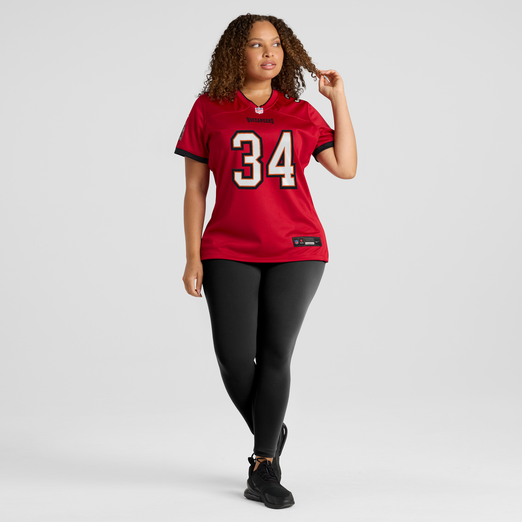 Women's Tampa Bay Buccaneers Alex Anzalone Nike Red Team Game Jersey