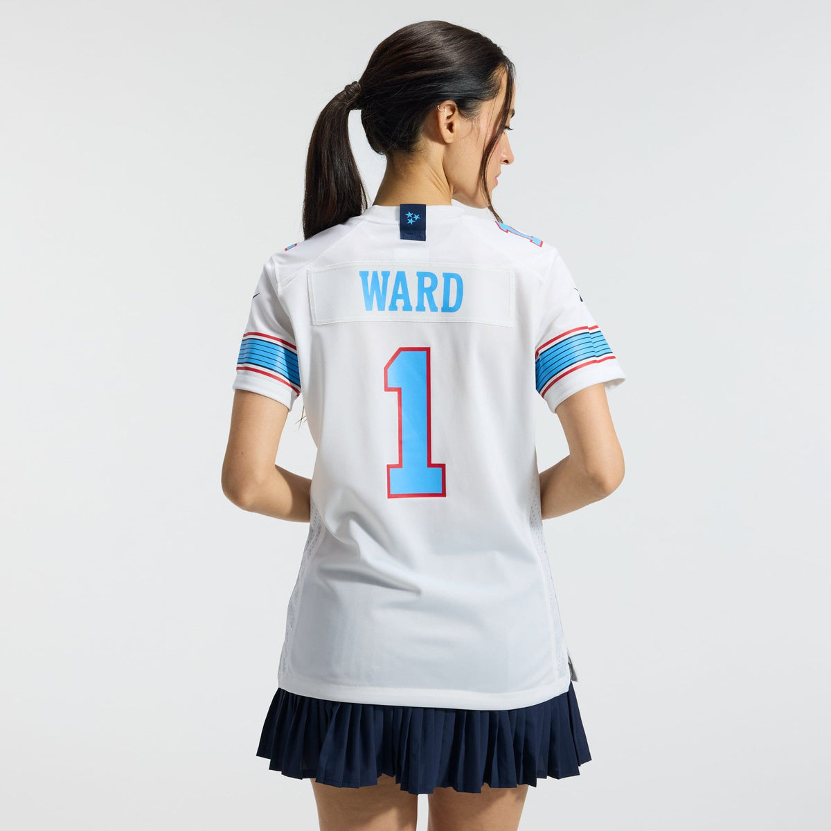 Women's Tennessee Titans Cameron Ward Nike White Game Jersey