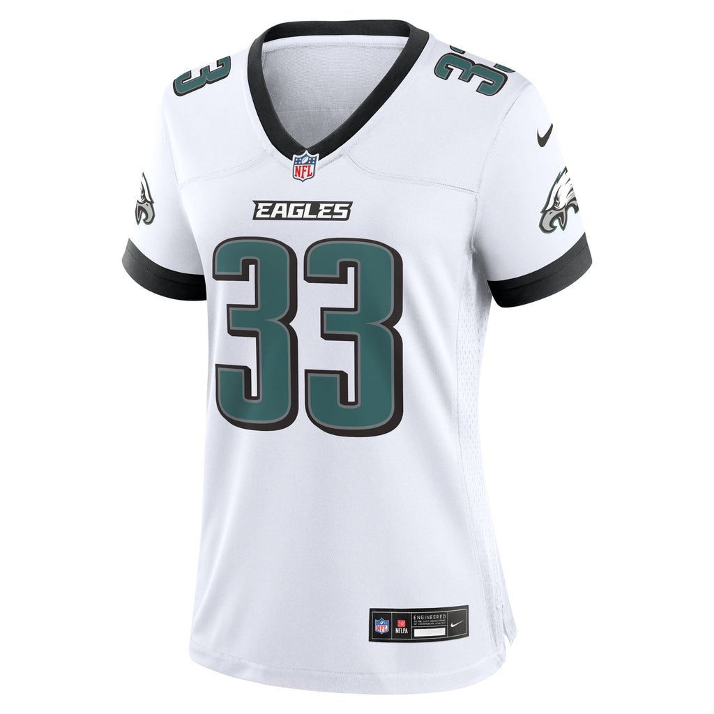 Women's Philadelphia Eagles Cooper Dejean Nike White Game Jersey