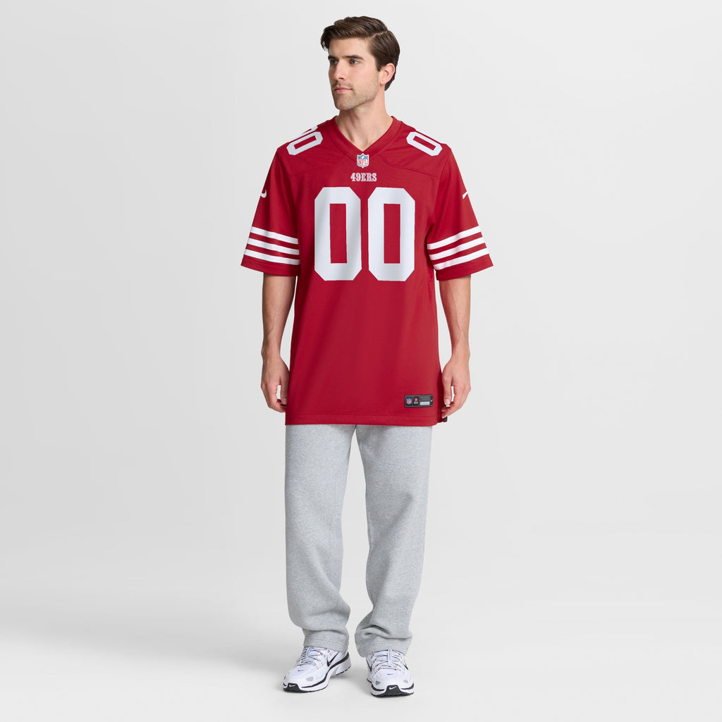Men's San Francisco 49Ers Dezhaun Stribling Nike Scarlet Game Jersey