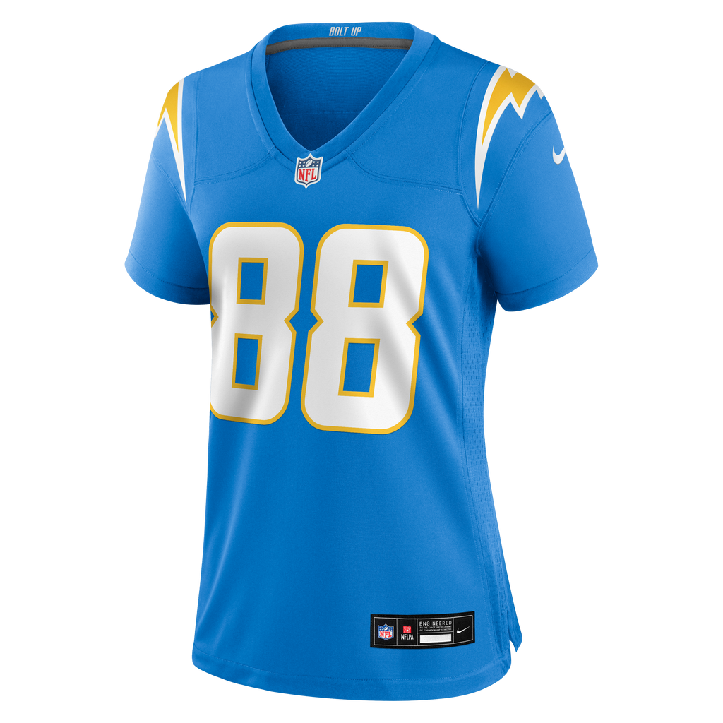 Women's Los Angeles Chargers Charlie Kolar Nike Powder Blue Team Game Jersey