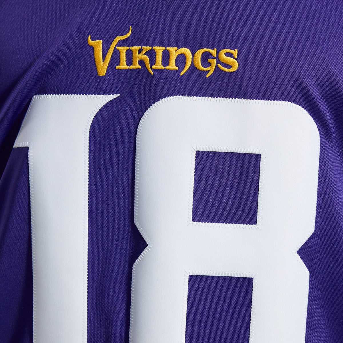 Men's Minnesota Vikings Justin Jefferson Nike Purple Team Vapor Fuse Stitched Limited Jersey