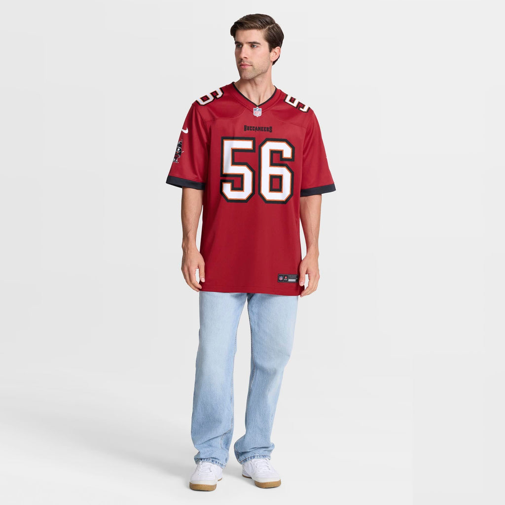 Men's Tampa Bay Buccaneers Rakeem Nunez Roches Nike Red Team Game Jersey