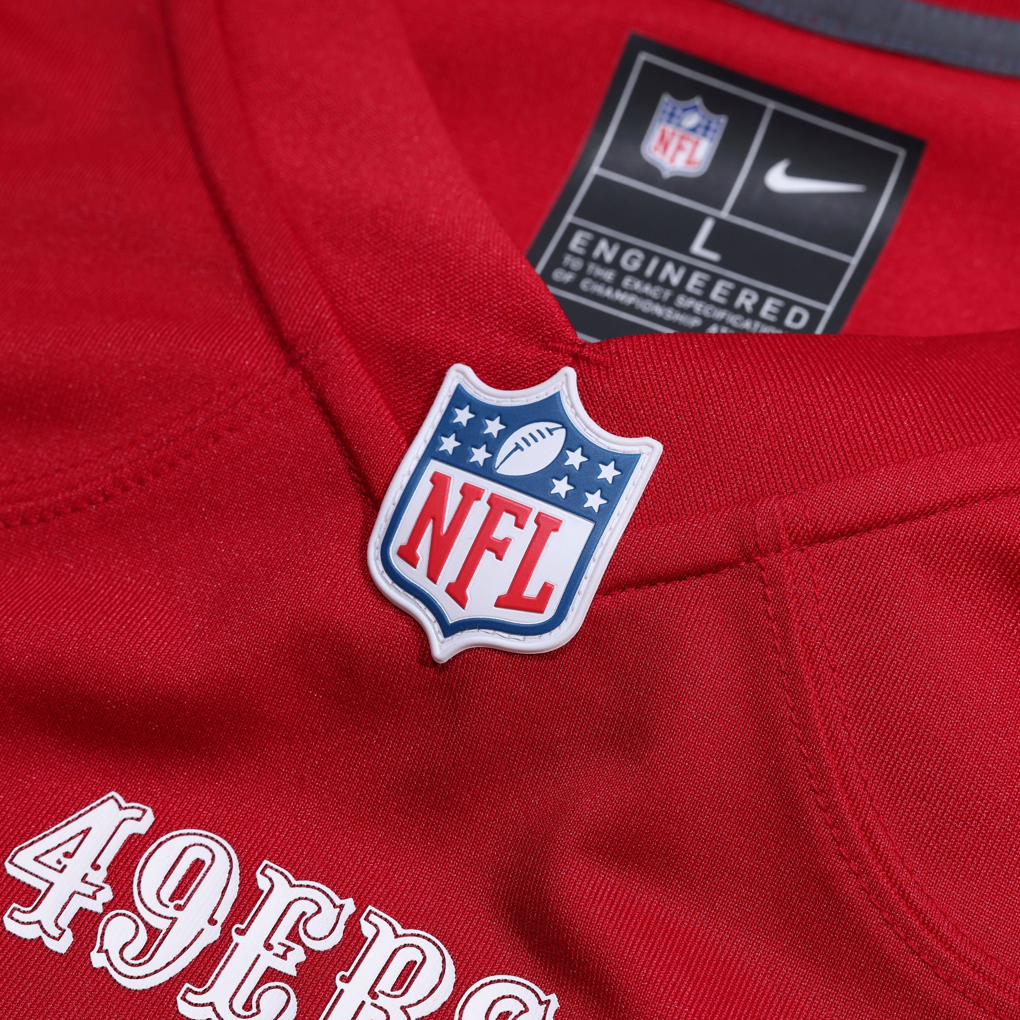 Men's San Francisco 49Ers Jaden Dugger Nike Scarlet Team Game Jersey