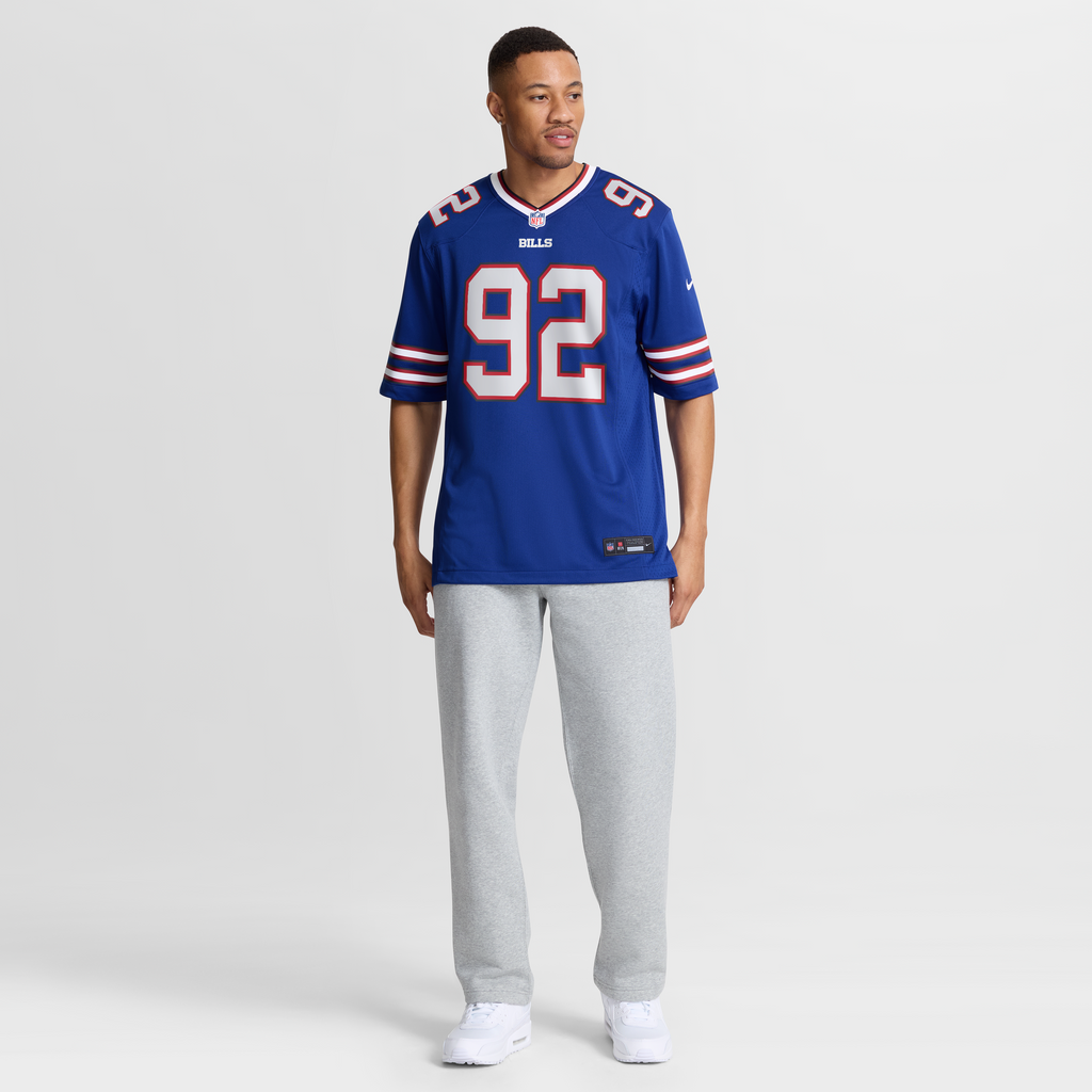 Men's Buffalo Bills Zane Durant Nike Royal Team Game Jersey